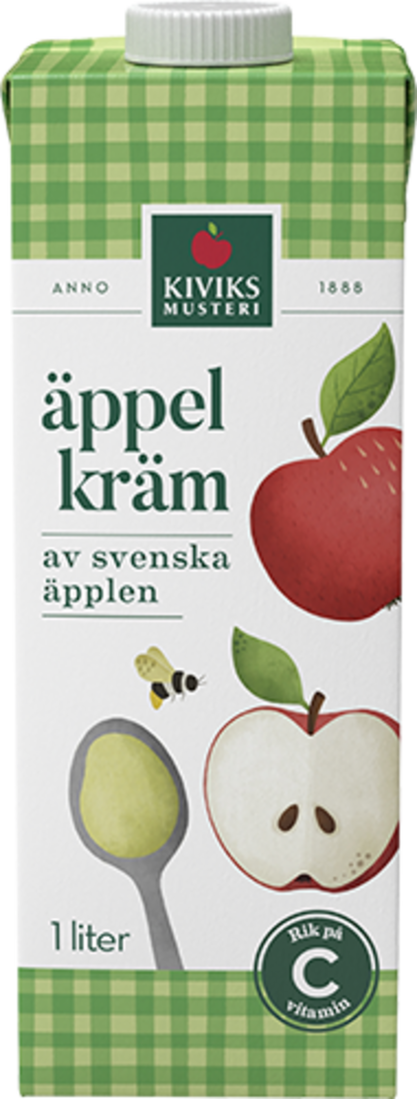 Äppelkräm färdig 1L