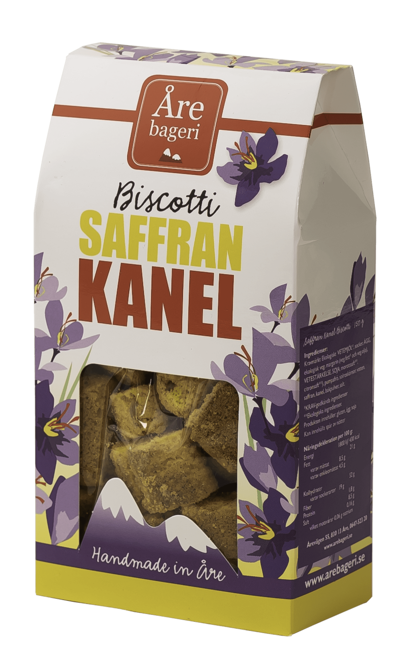 Åre Biscotti saffran kanel 150g