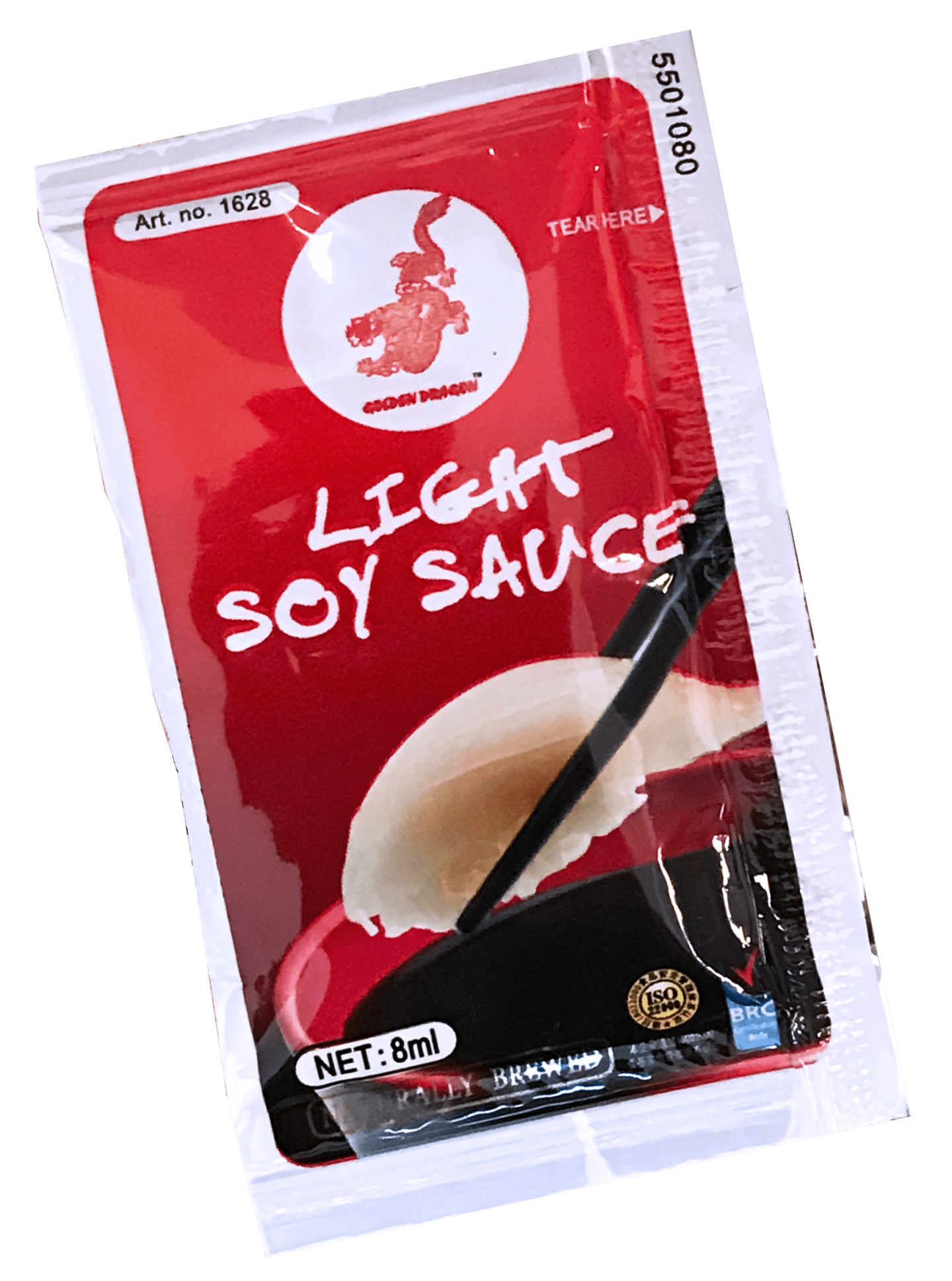 Ljus sojasås 100x8ml