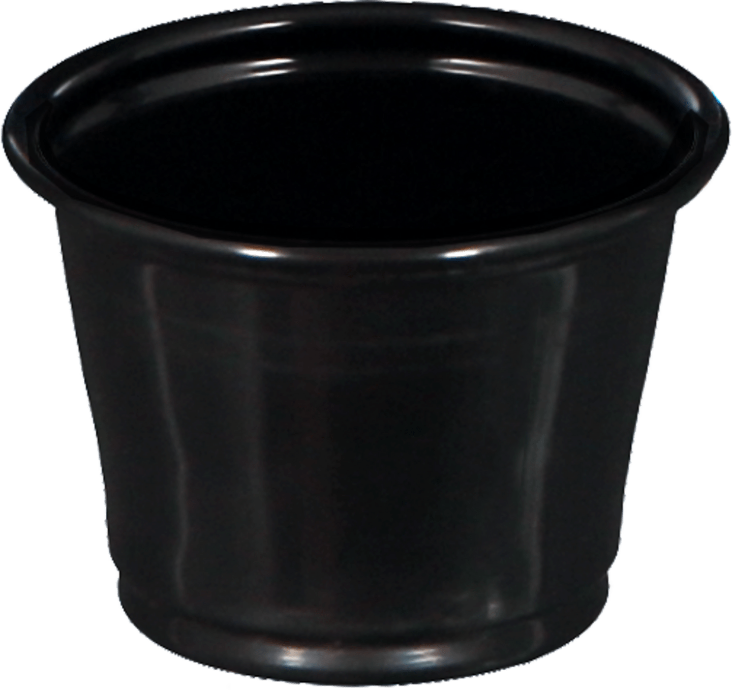 Dressingbägare 30ml svart PP 5000st - Bild 1 av 1
