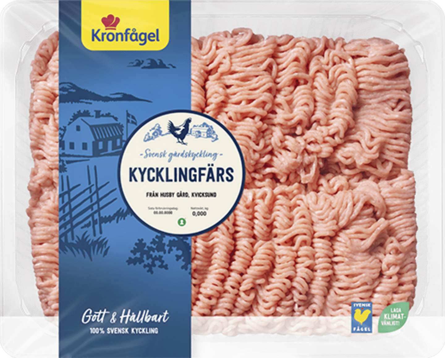 Kycklingfärs gårdmärkt 2kg - Bild 1 av 2