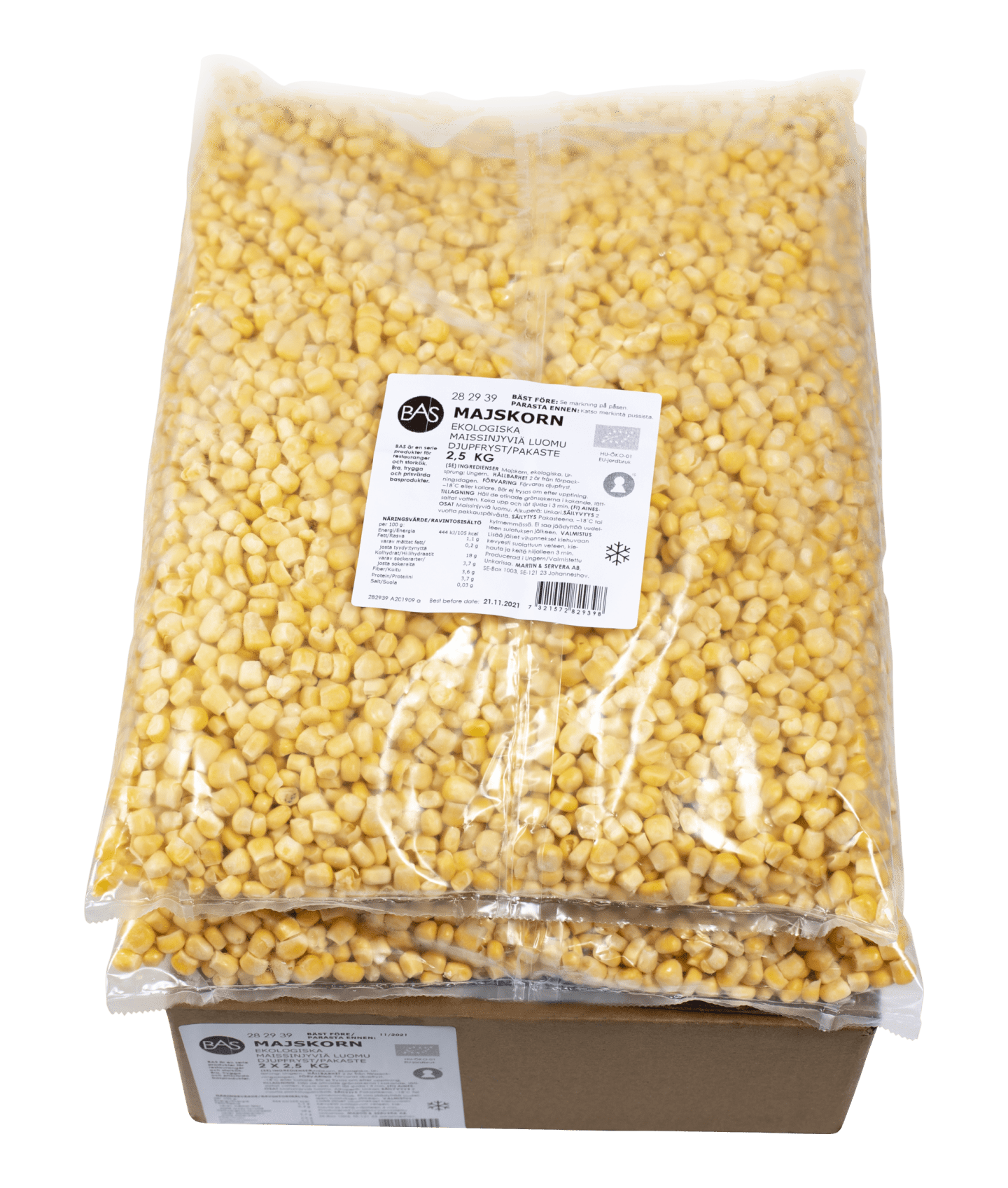 Majskorn 2,5kg - Bild 1 av 2