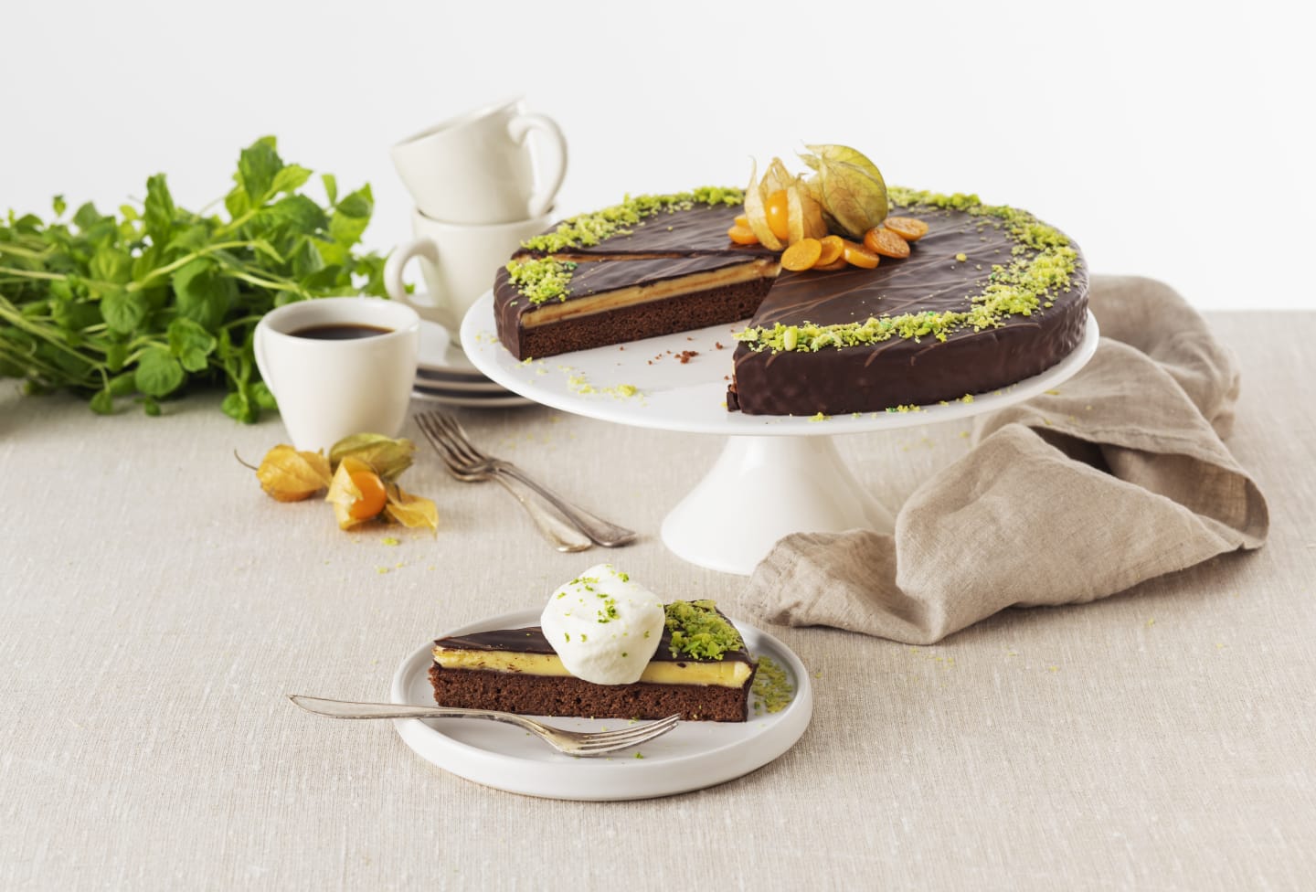 Fransk chokladtårta 850g - Bild 1 av 3