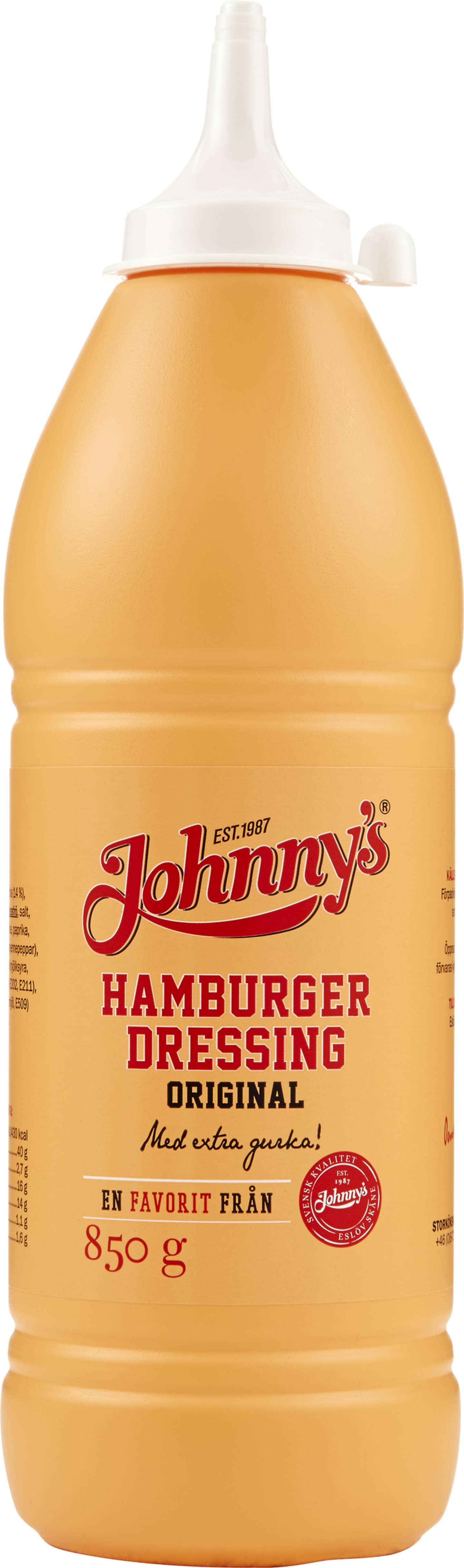 Hamburgerdressing Johnnys 850g