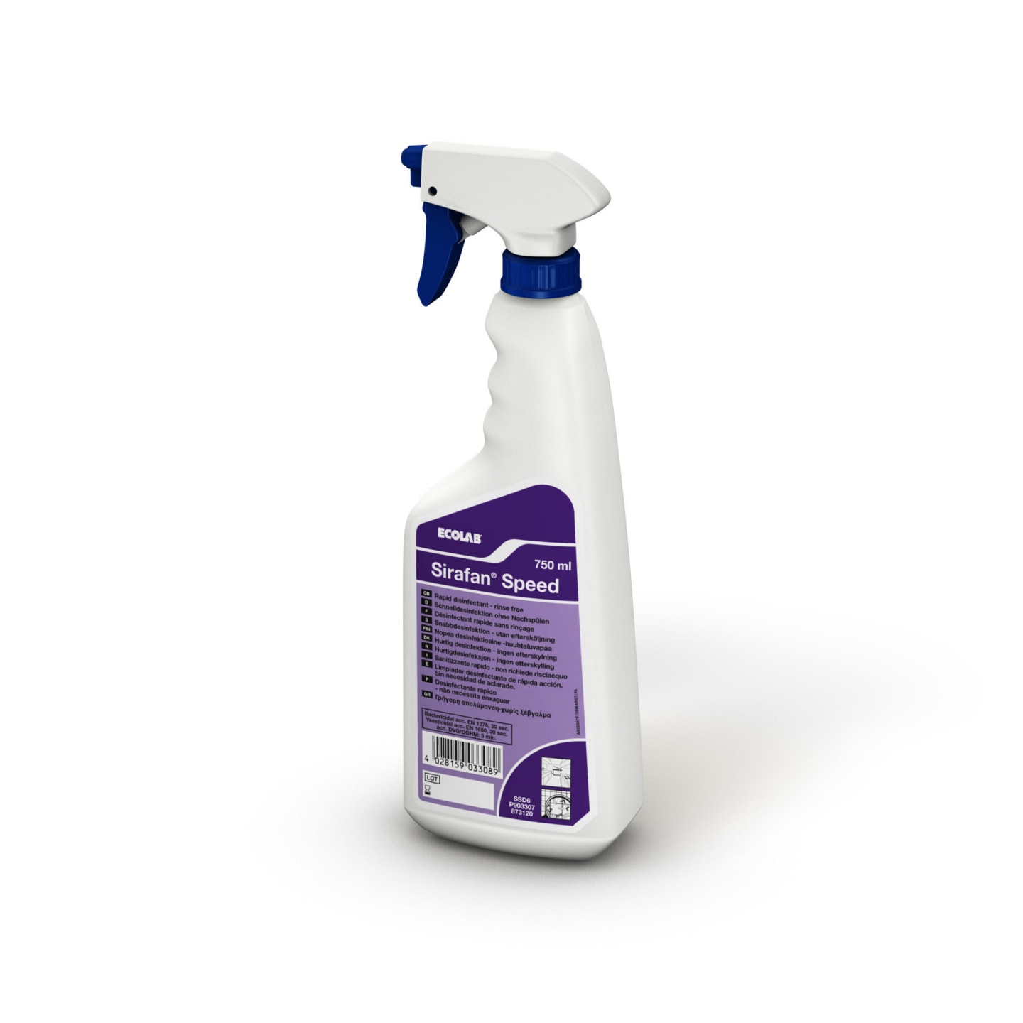 Sirafan Speed desinfektion 750ml