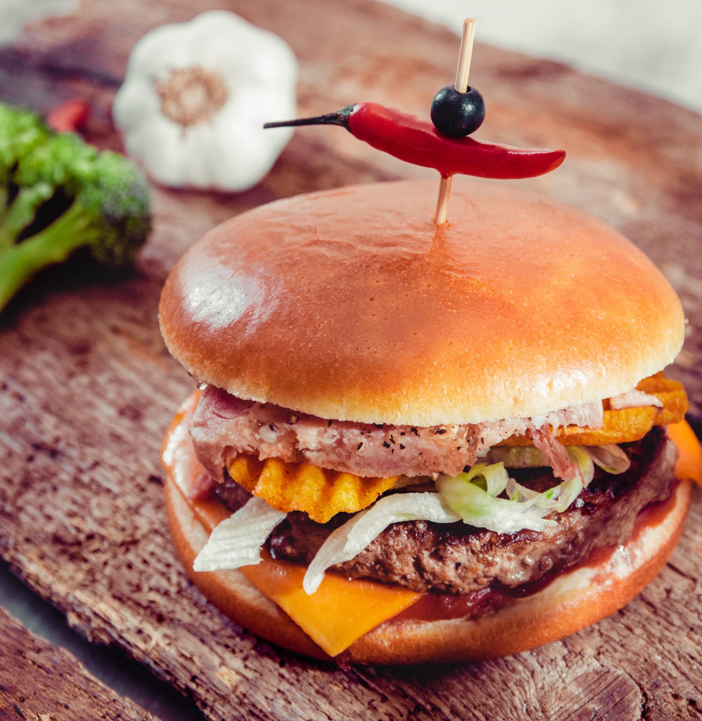 Hamburgerbröd Brioche Bun 86g - Bild 1 av 2