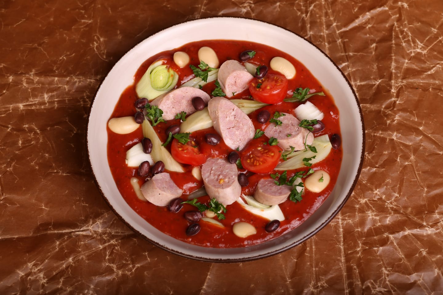 Salsiccia gourmet rå 10x100g/5kg - Bild 1 av 3