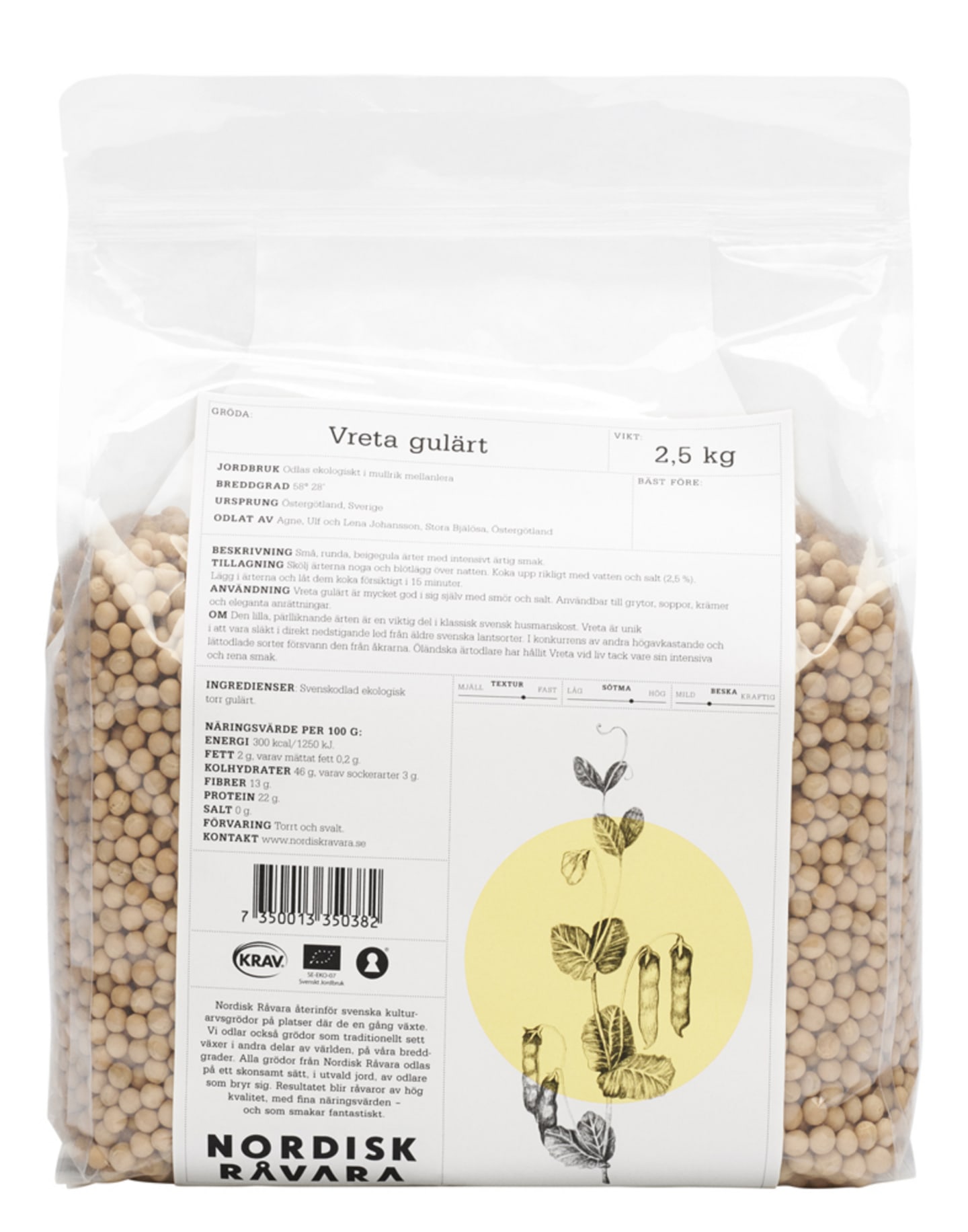 Vreta Gulärt 2,5kg - Bild 1 av 2