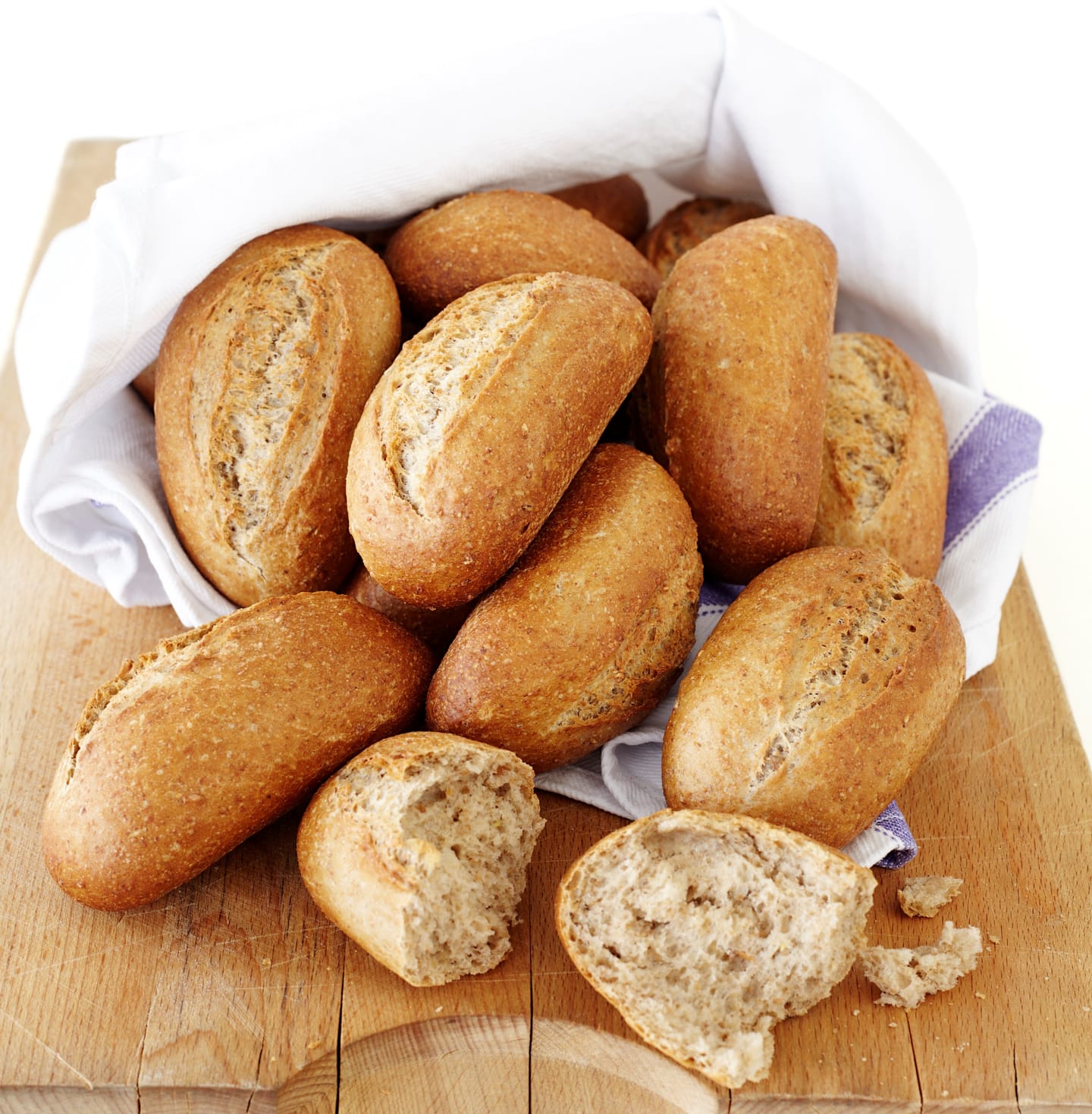 Minibaguette grov 11cm 120x55g