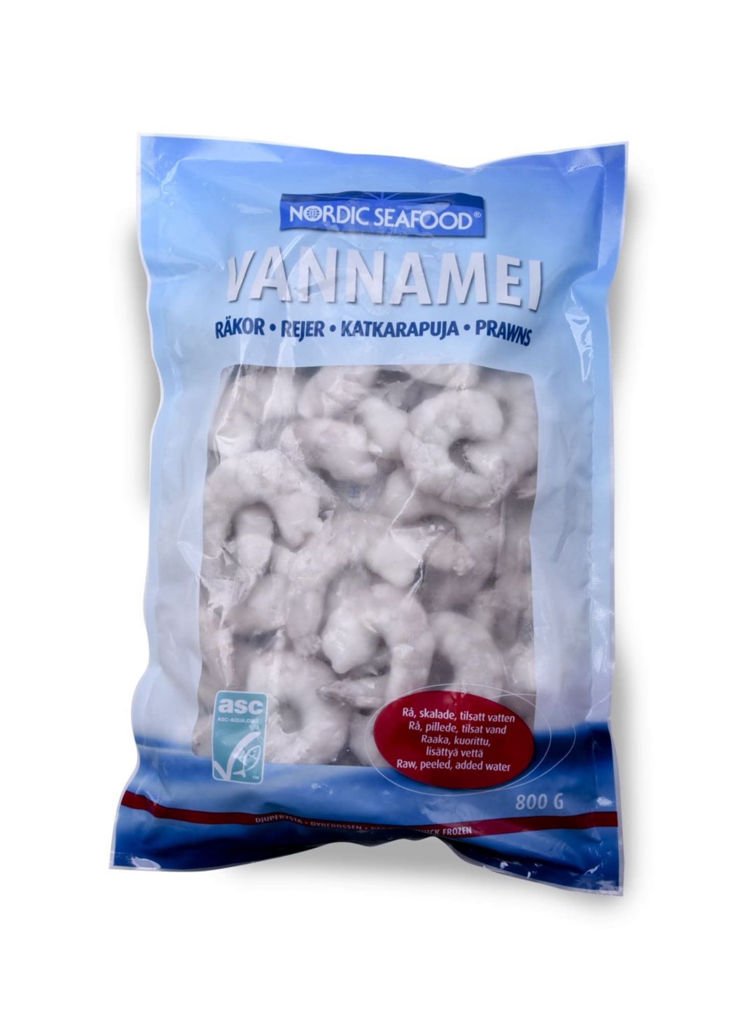 Vannameiräka utan skal ASC 26/30 800g - Bild 1 av 3