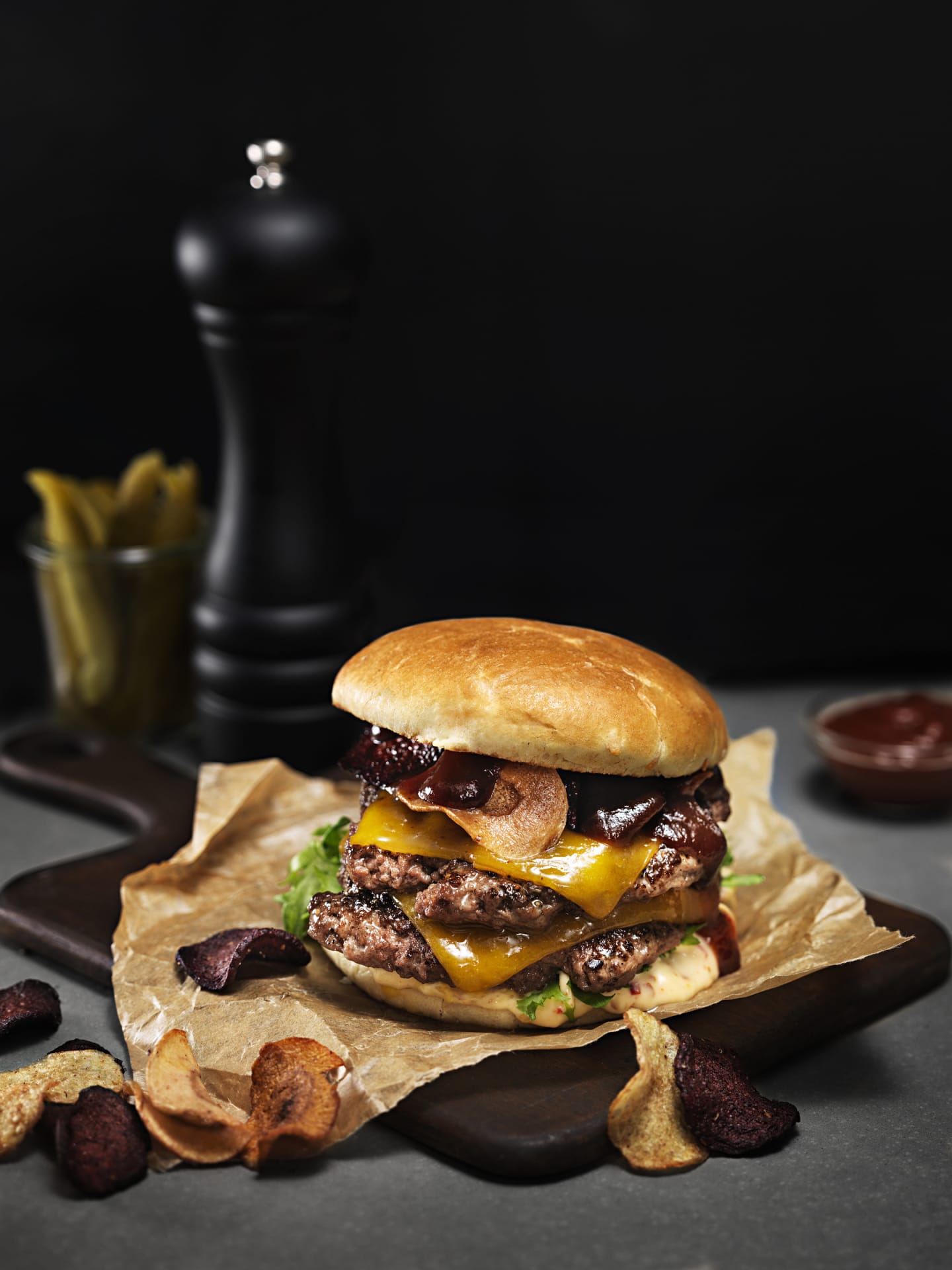 Hamburgerbröd Sweet Potato Burger 20X72g - Bild 1 av 2