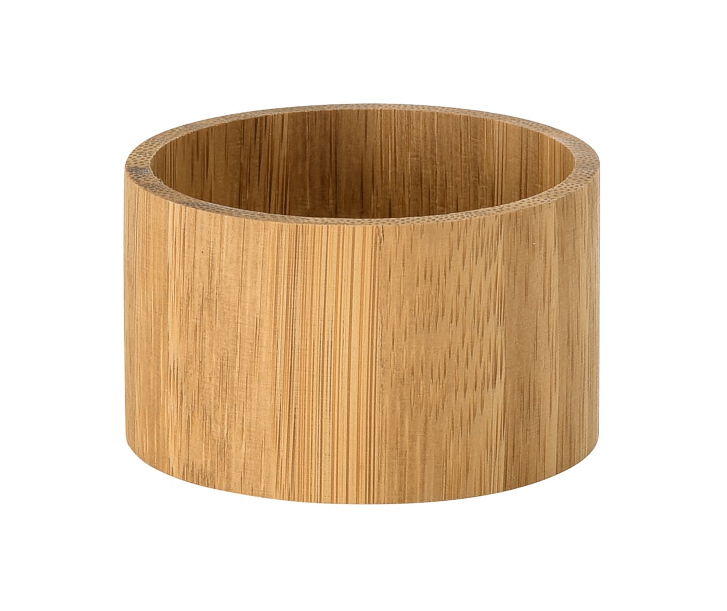 Ledljushållare bambu mini  33x77mm 8st