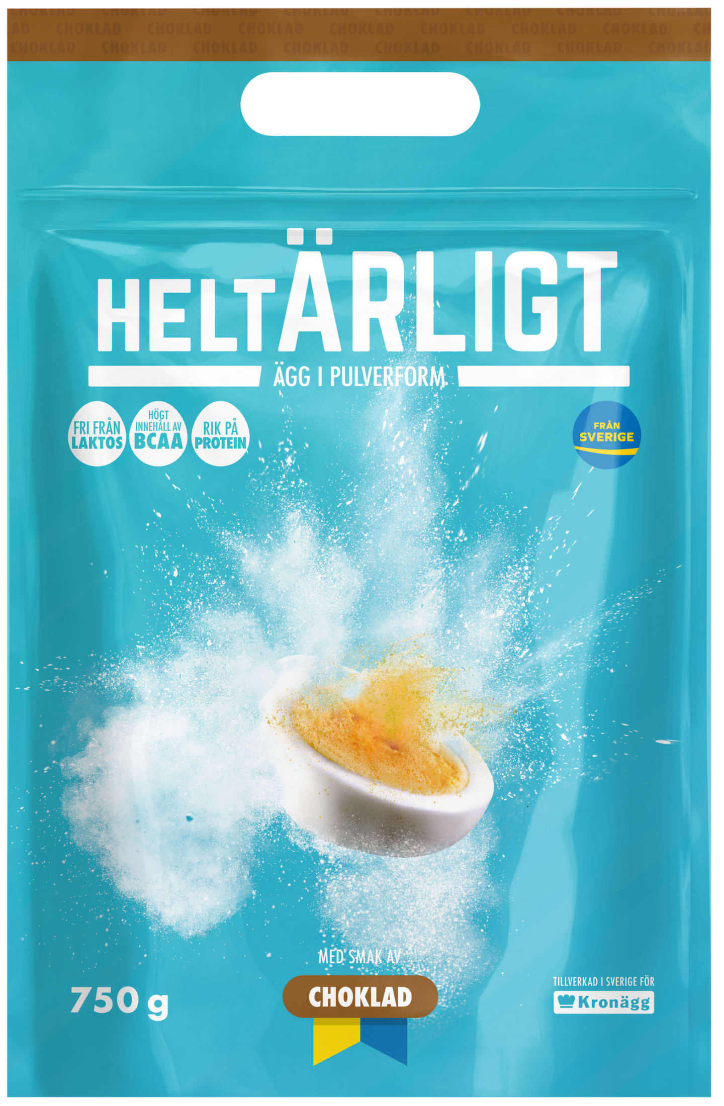 Äggpulver choklad laktosfri 750g