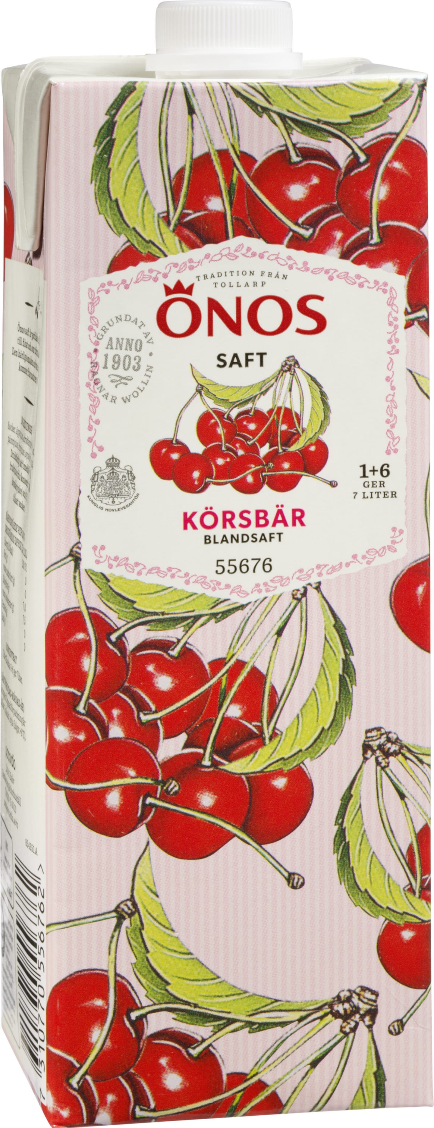 Blandsaft körsbär 1L