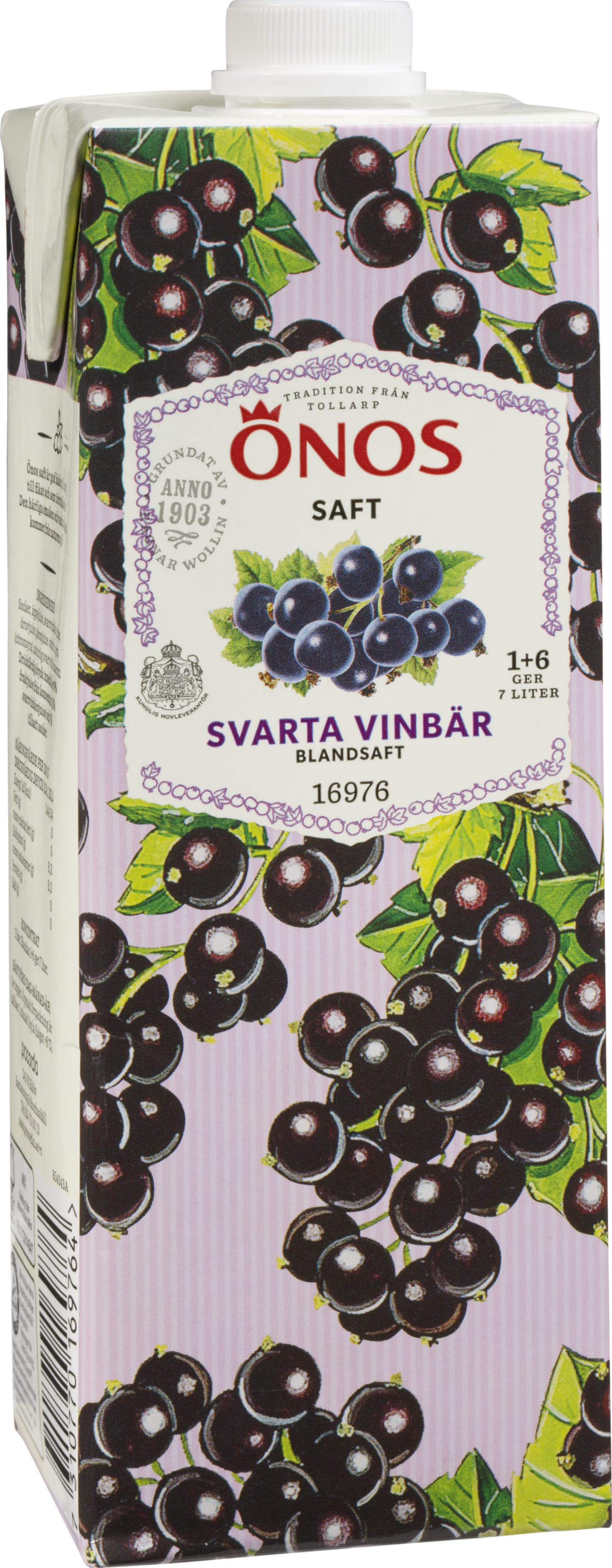 Blandsaft svartvinbär 1L