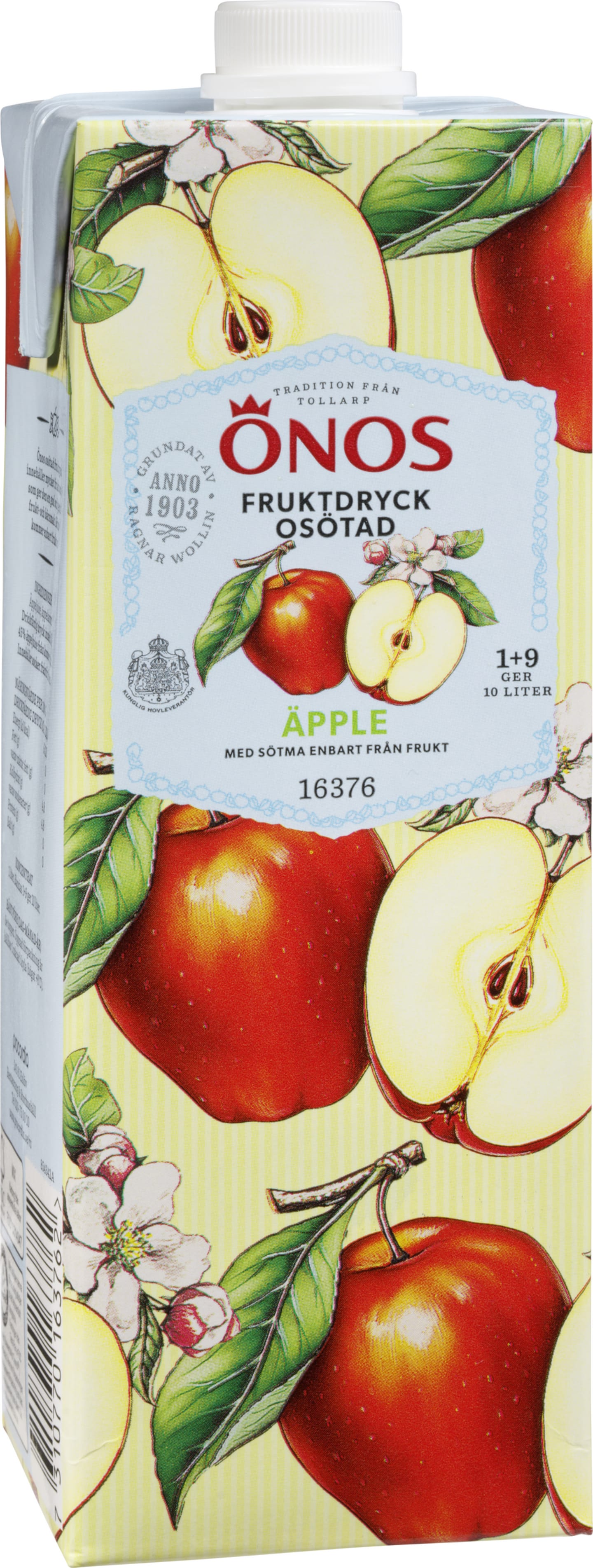 Äppel Osötad Frukdryck 1x9 1L - Bild 1 av 1