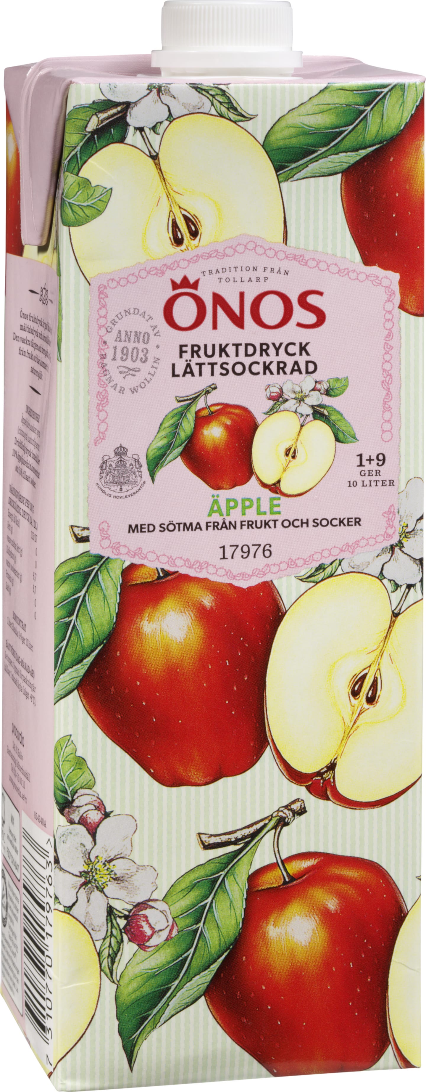 Äpple Lättsockrad Fruktdryck 1L - Bild 1 av 1