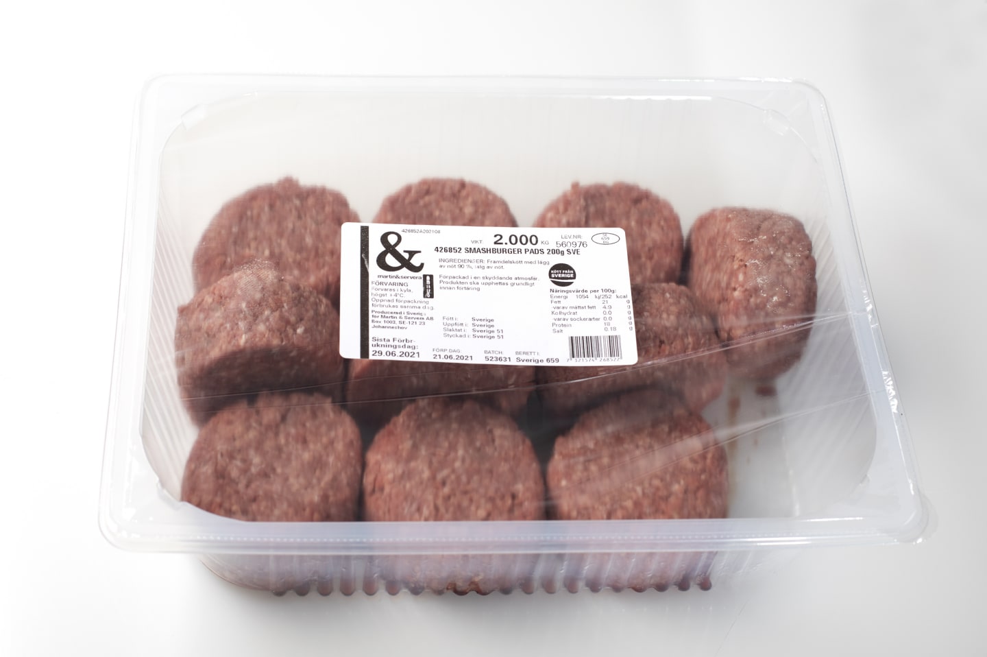 Smashburger 10x200g - Bild 1 av 3