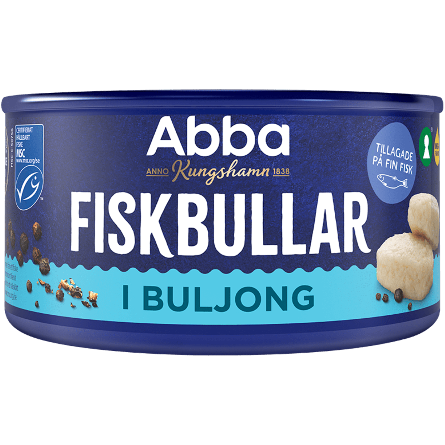 Fiskbullar buljong MSC 375g