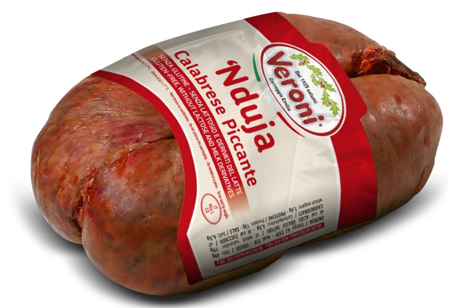 Salami Nduja bredbar 400g