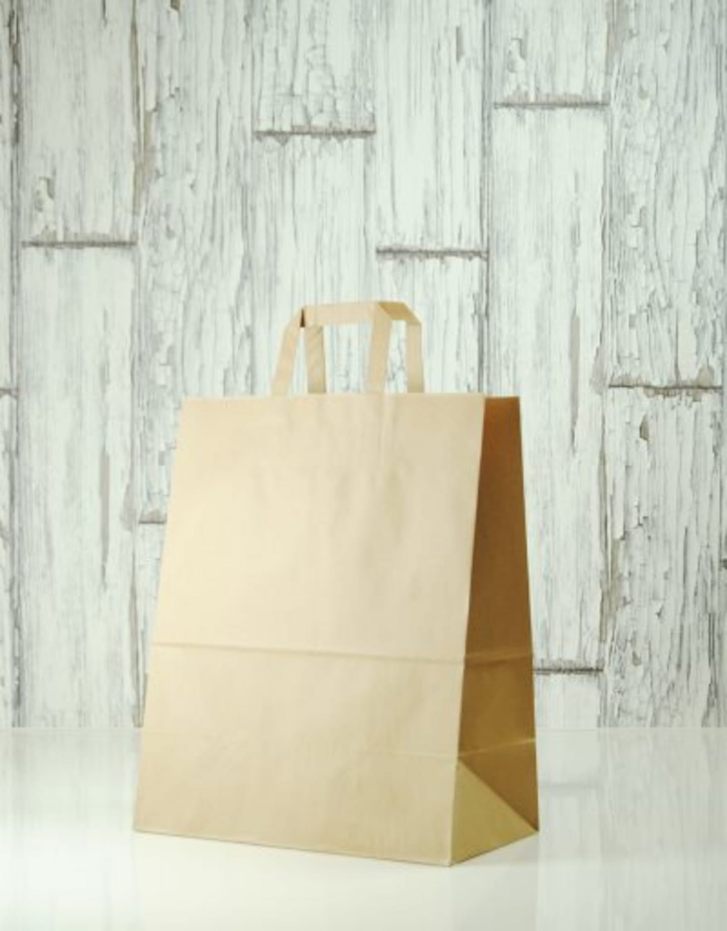 Bärkasse Papper Brun 26L 175st