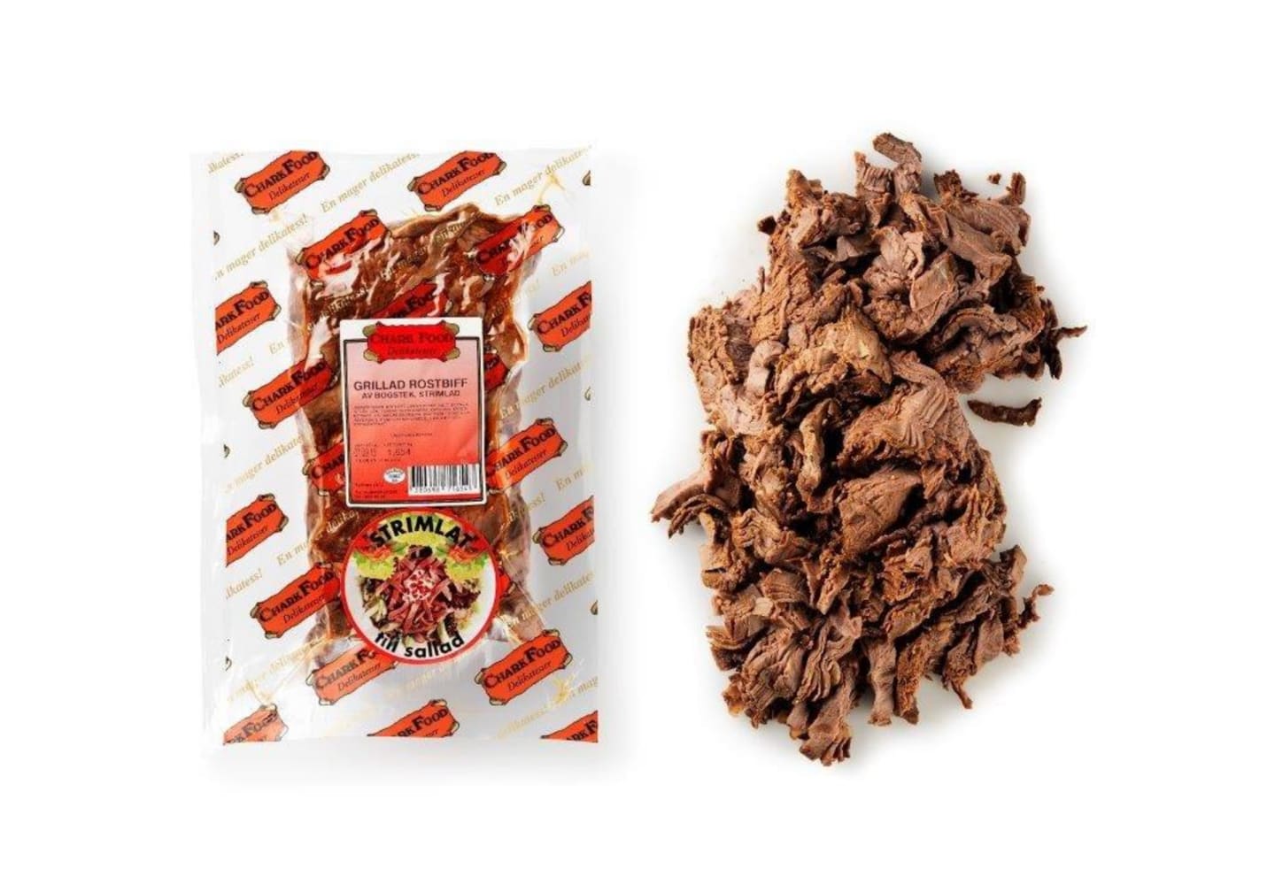 Rostbiff grillad strimlad ca1,8kg