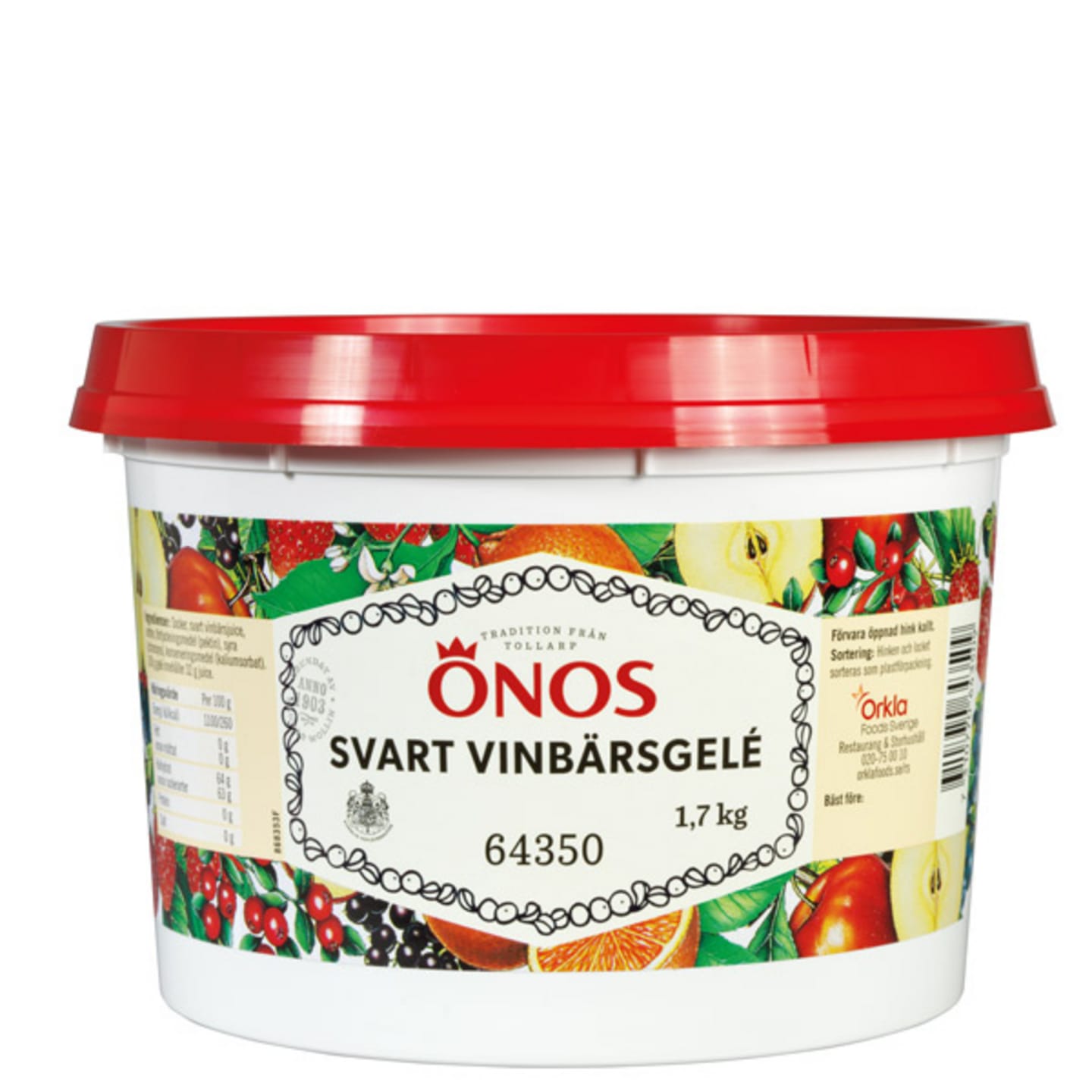 Svartvinbärsgelé 1,7kg