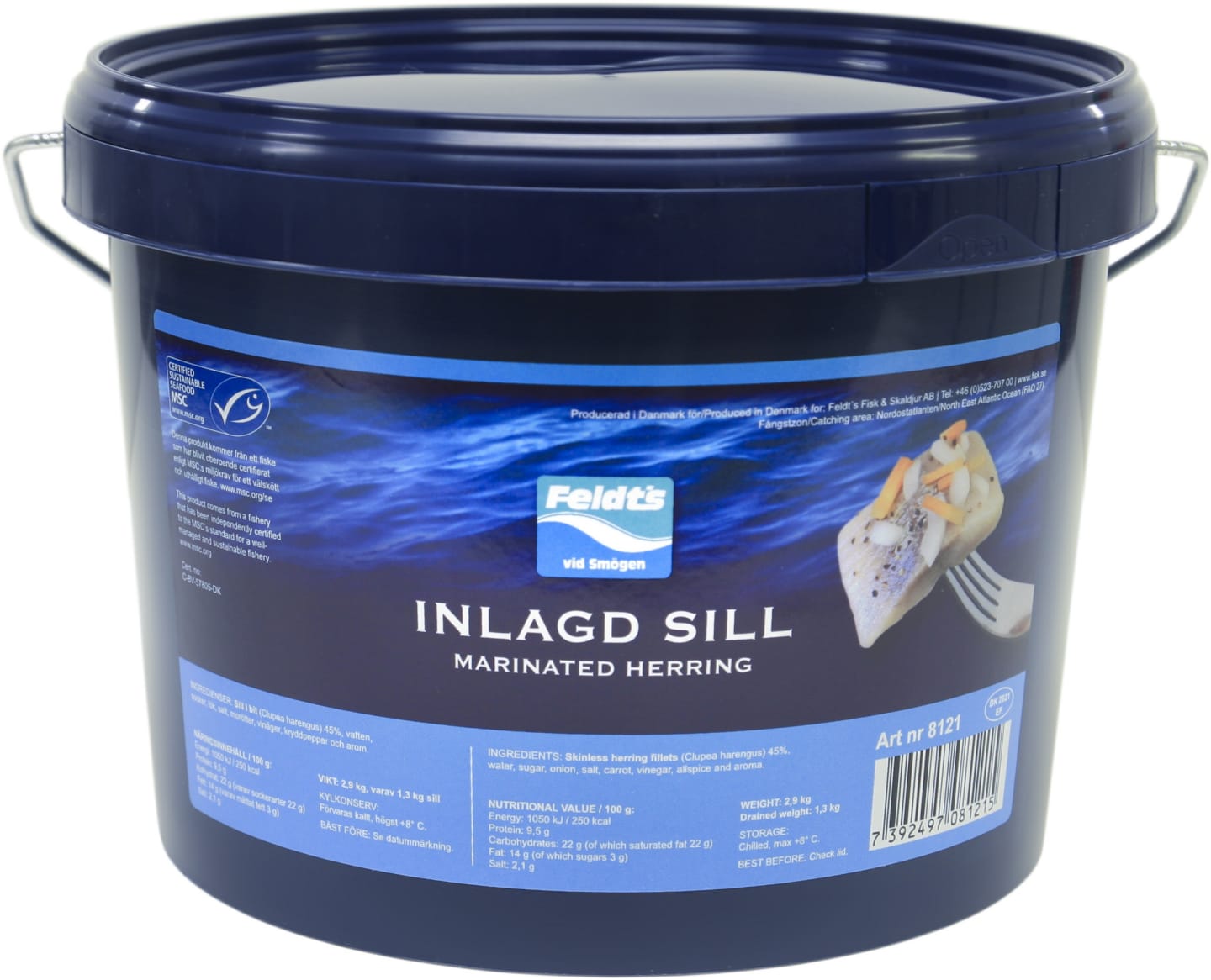 Inlagd sill bit klar MSC 3,5kg - Bild 1 av 2