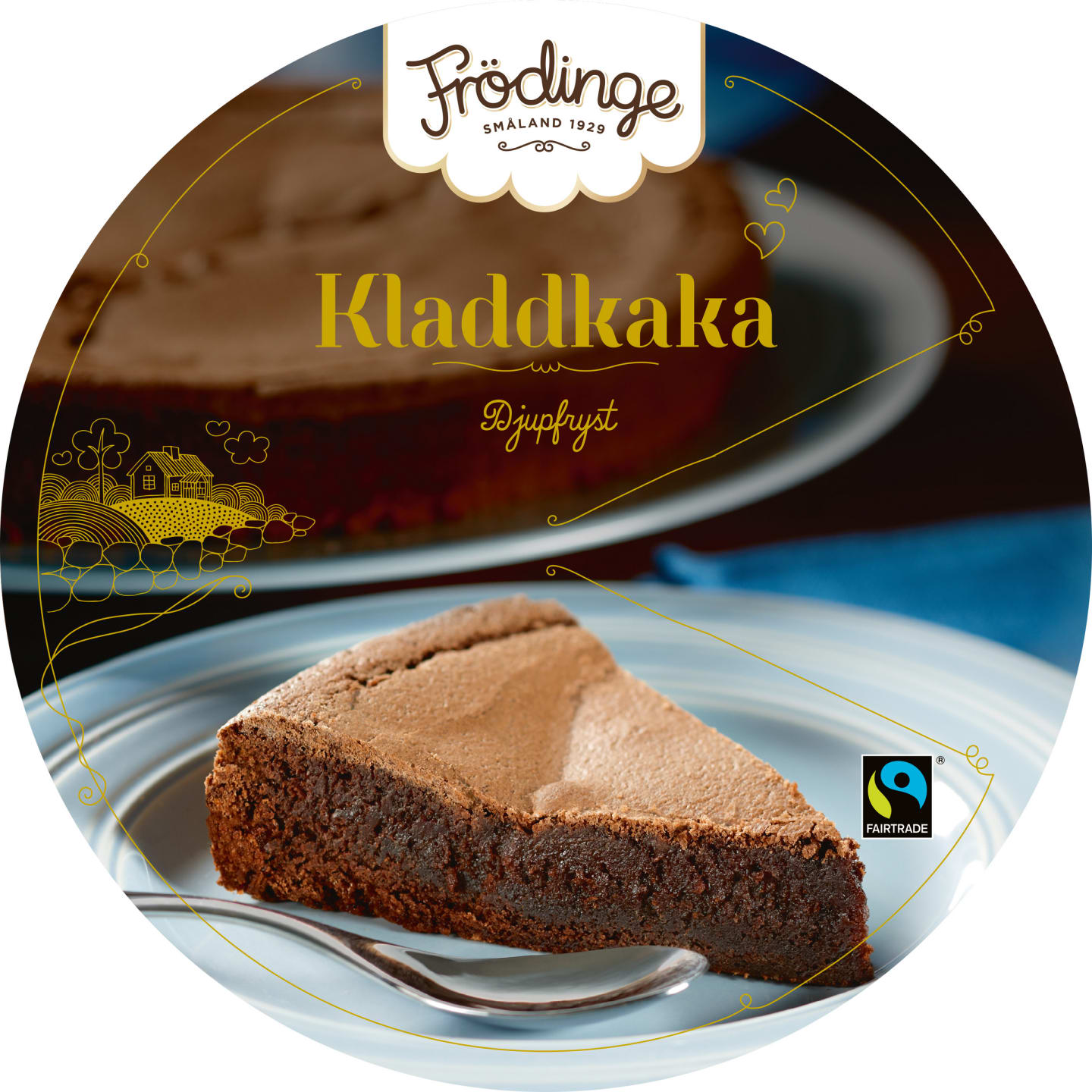Kladdkaka 1,2kg - Bild 1 av 1