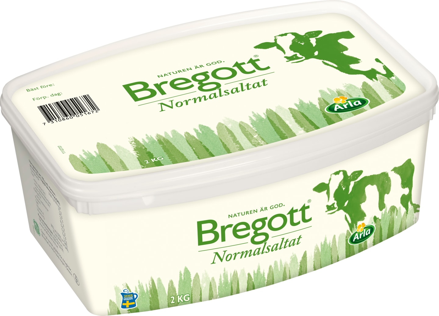 Bregott normalsaltat 2kg - Bild 1 av 1