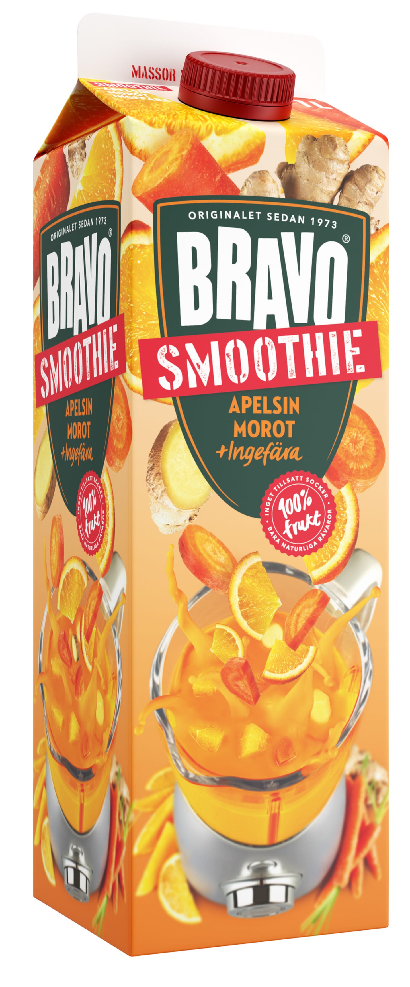 Smoothie apelsin morot 1L - Bild 1 av 1