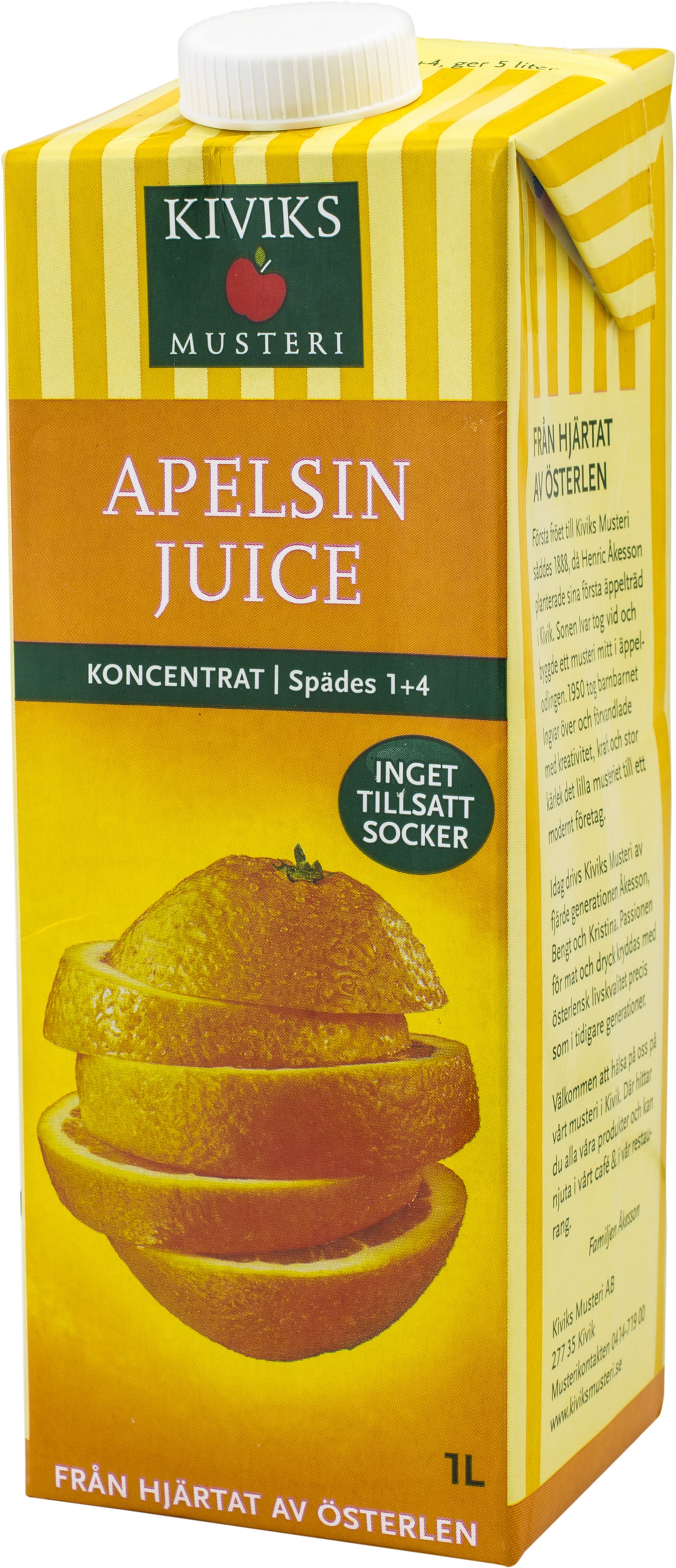 Apelsinjuice koncentrat 1+4 1L