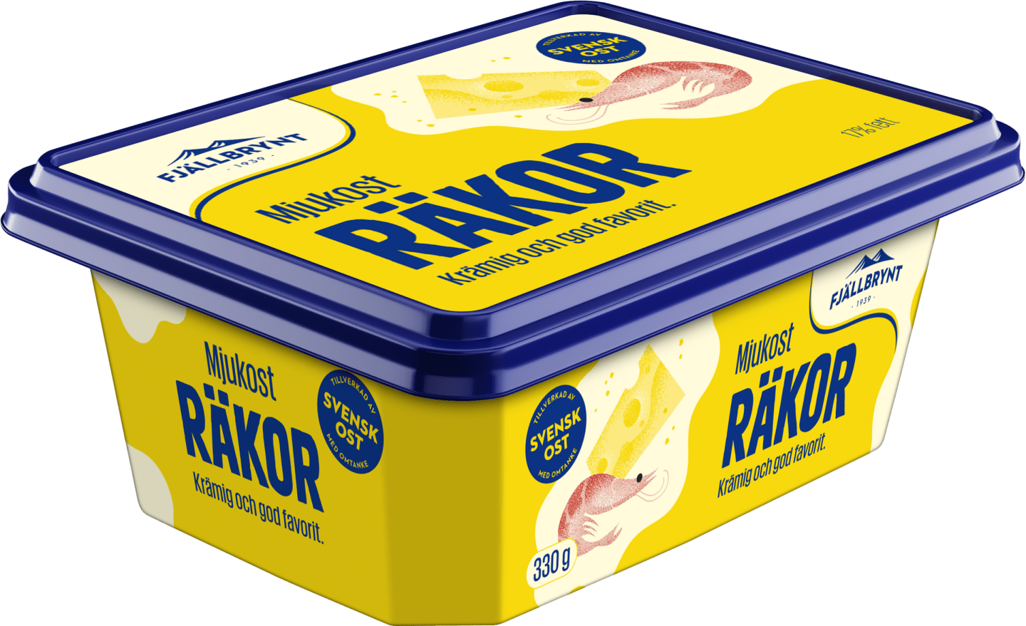 Räkost 330g