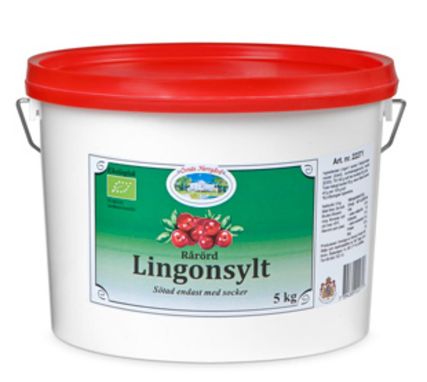 Lingonsylt rårörd 5kg - Bild 1 av 1