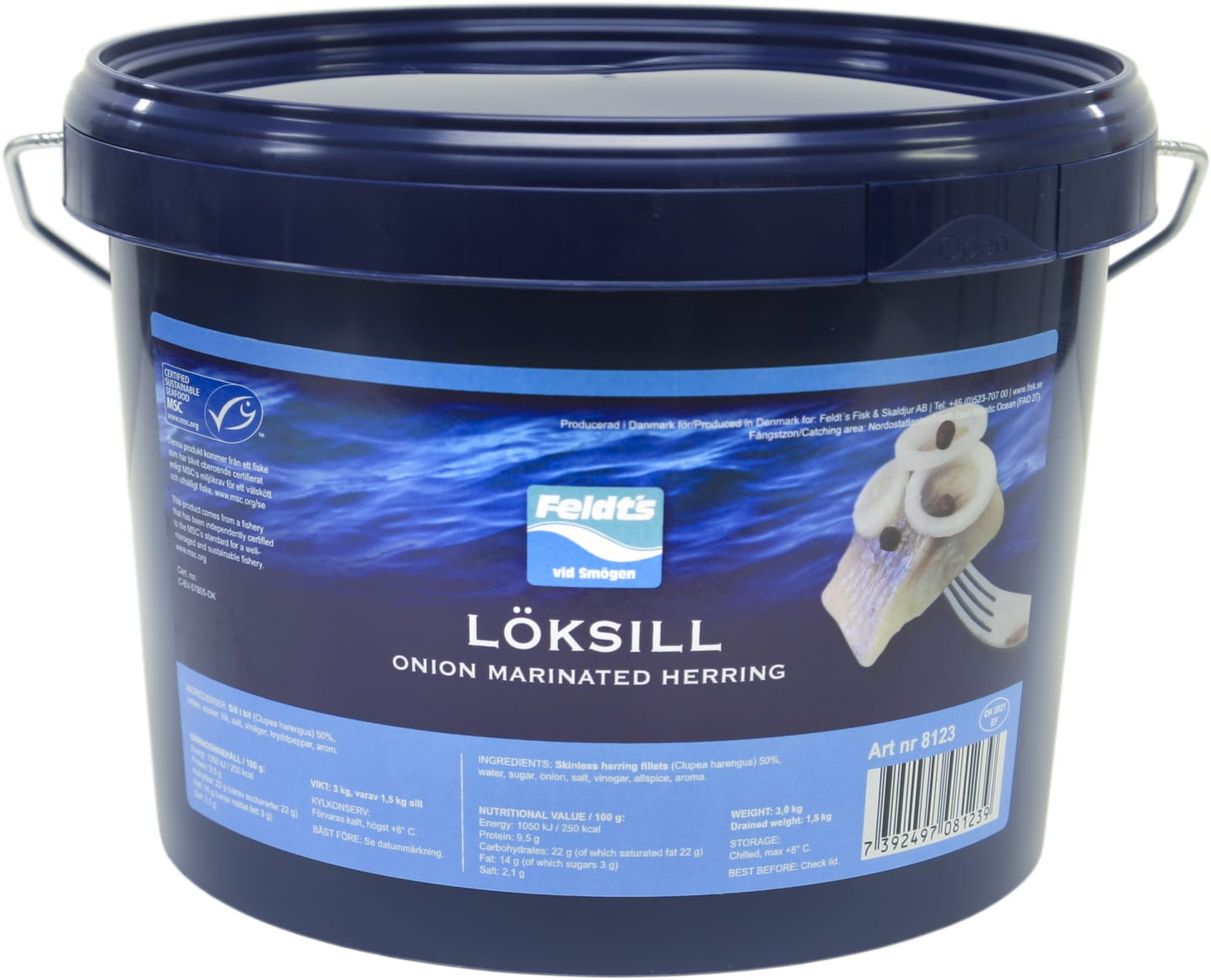 Löksill bit klar MSC 3,4kg - Bild 1 av 2