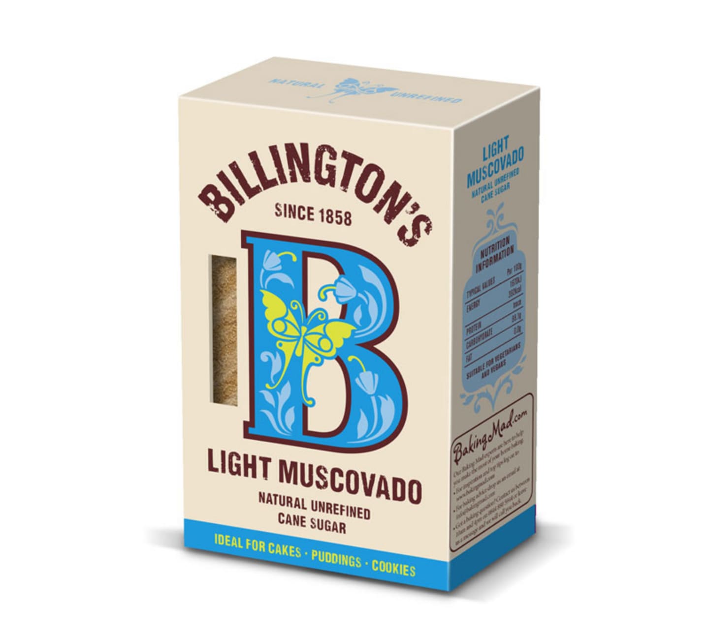 Muscovadoråsocker ljust 500g