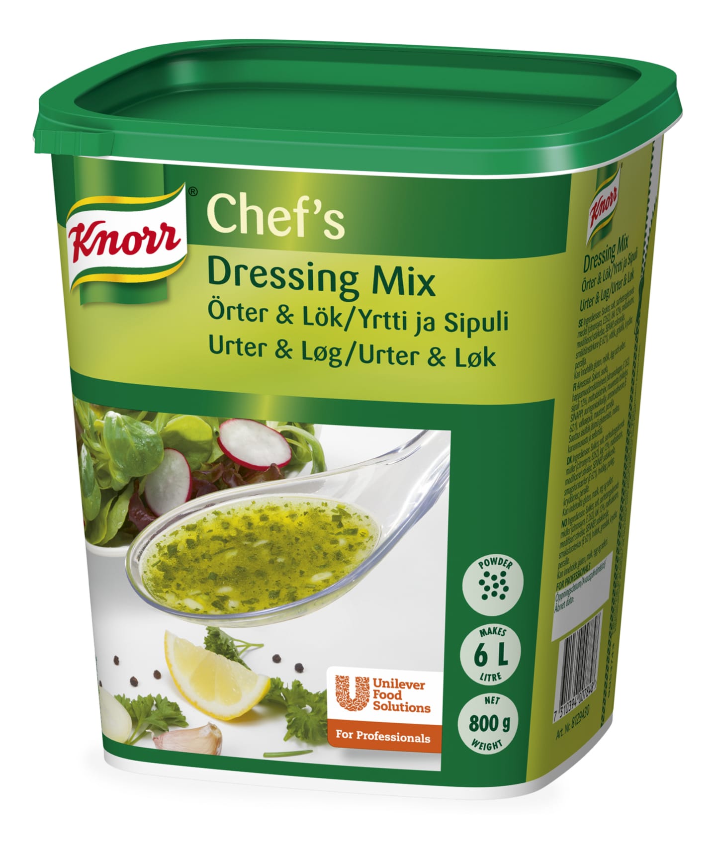 Dressingmix örter och lök 800g