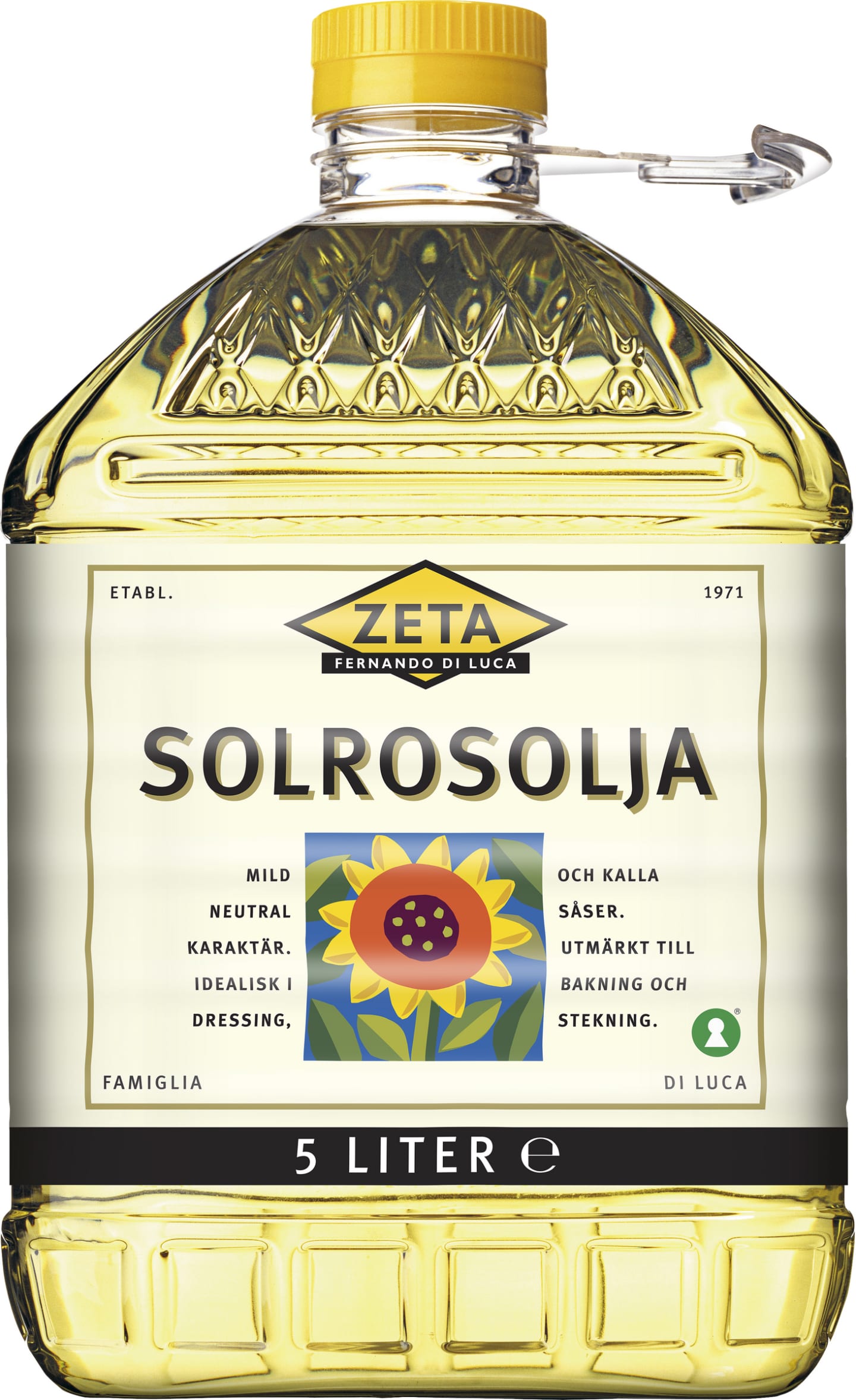 Solrosolja 5liter
