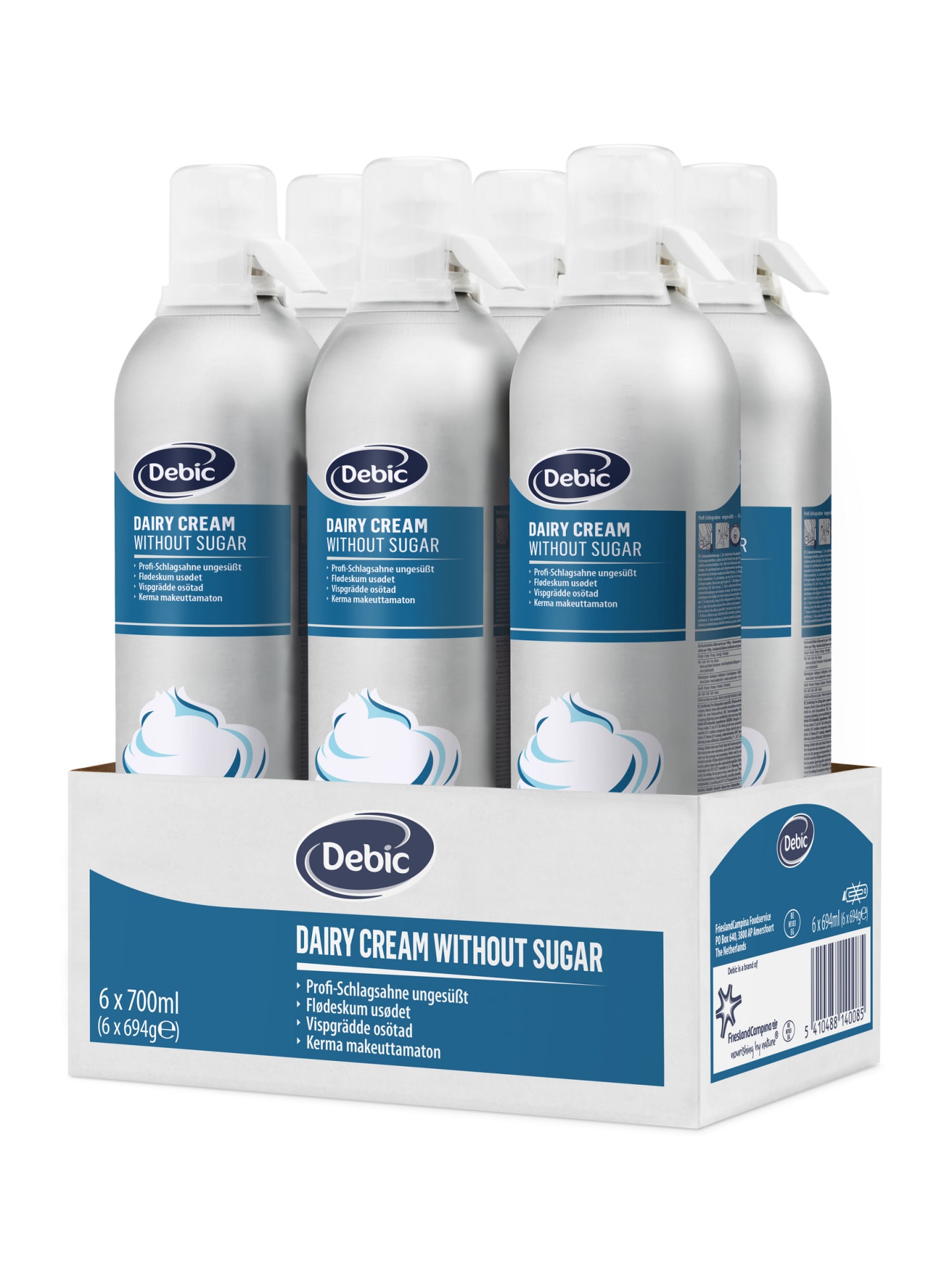 Spraygrädde osötad 700ml - Bild 1 av 3