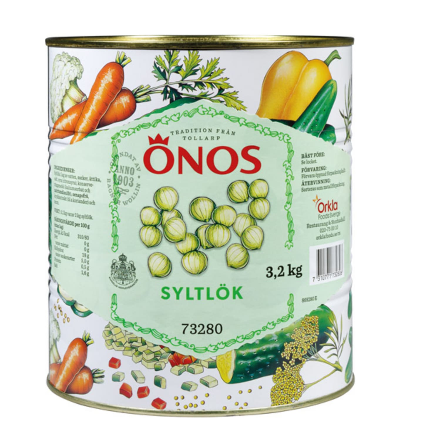 Syltlök extra prima 3,2kg - Bild 1 av 1