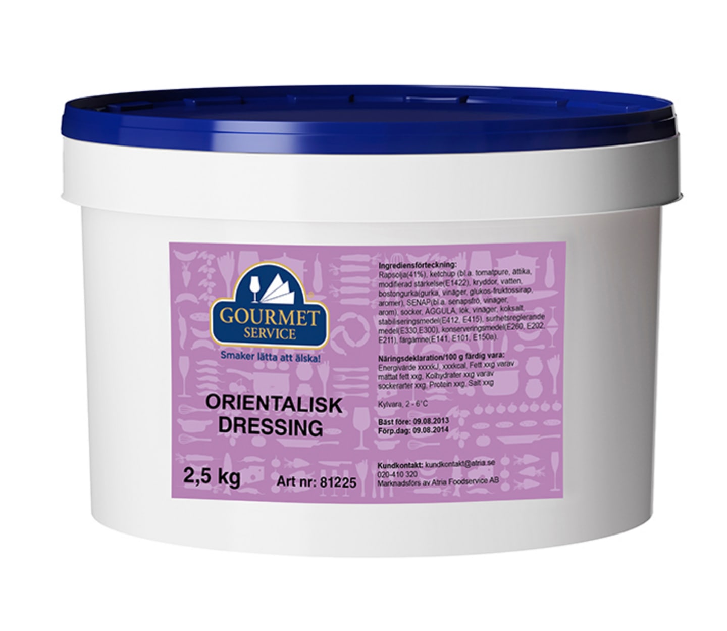 Orientalisk dressing 2,5kg - Bild 1 av 3