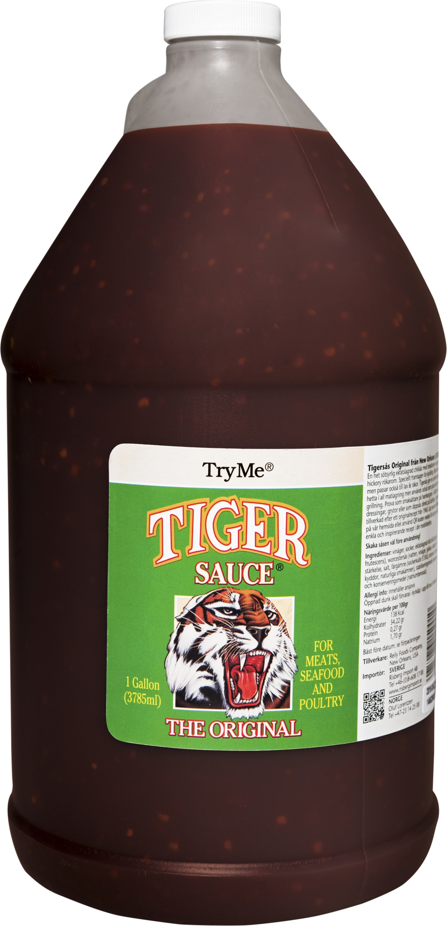 Tigersås original 3,785L - Bild 1 av 1