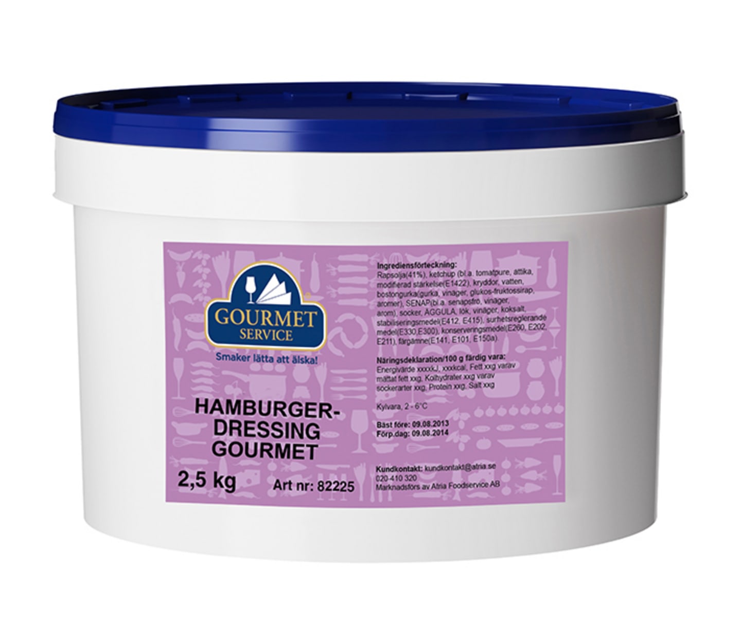 Hamburgerdressing Gourmet 2,5kg - Bild 1 av 2