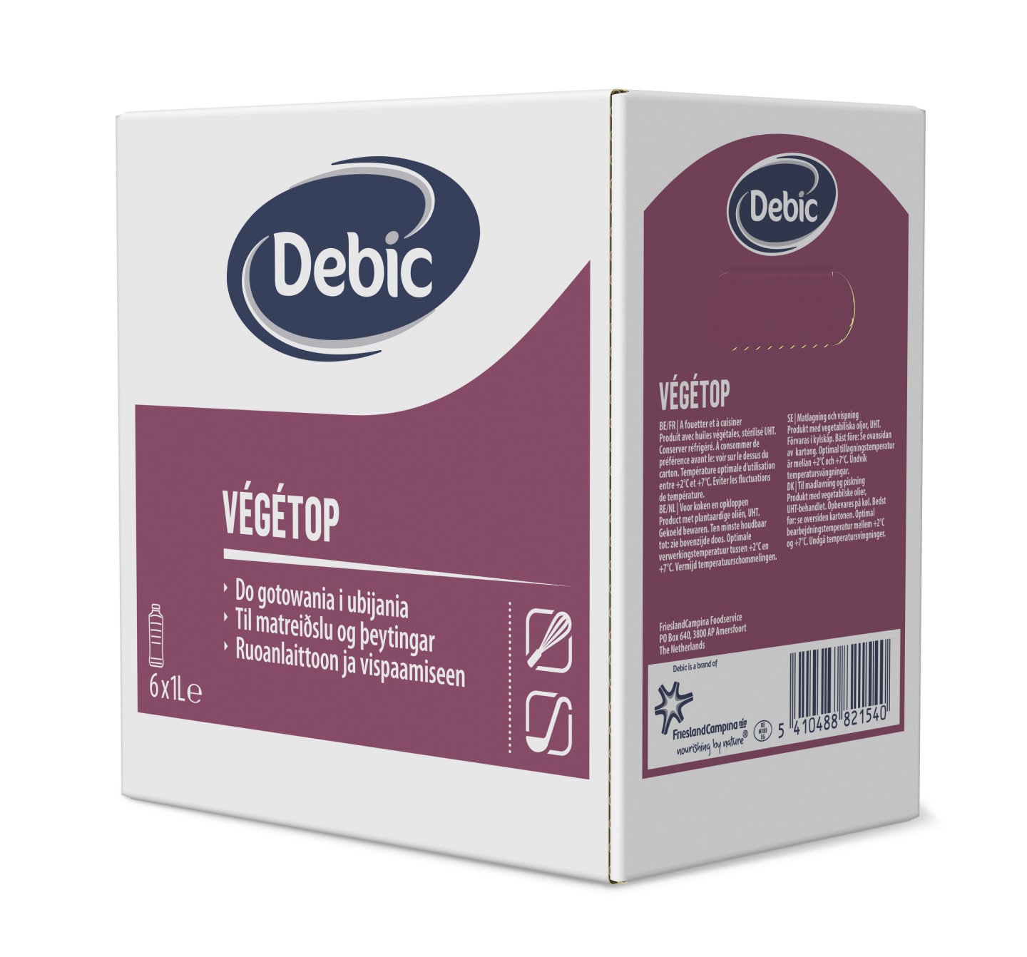 Vispgrädde vegetop 33% 1L - Bild 1 av 3