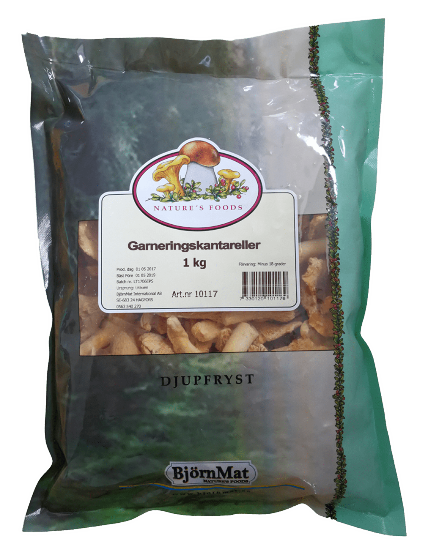 Garneringskantarell 1kg