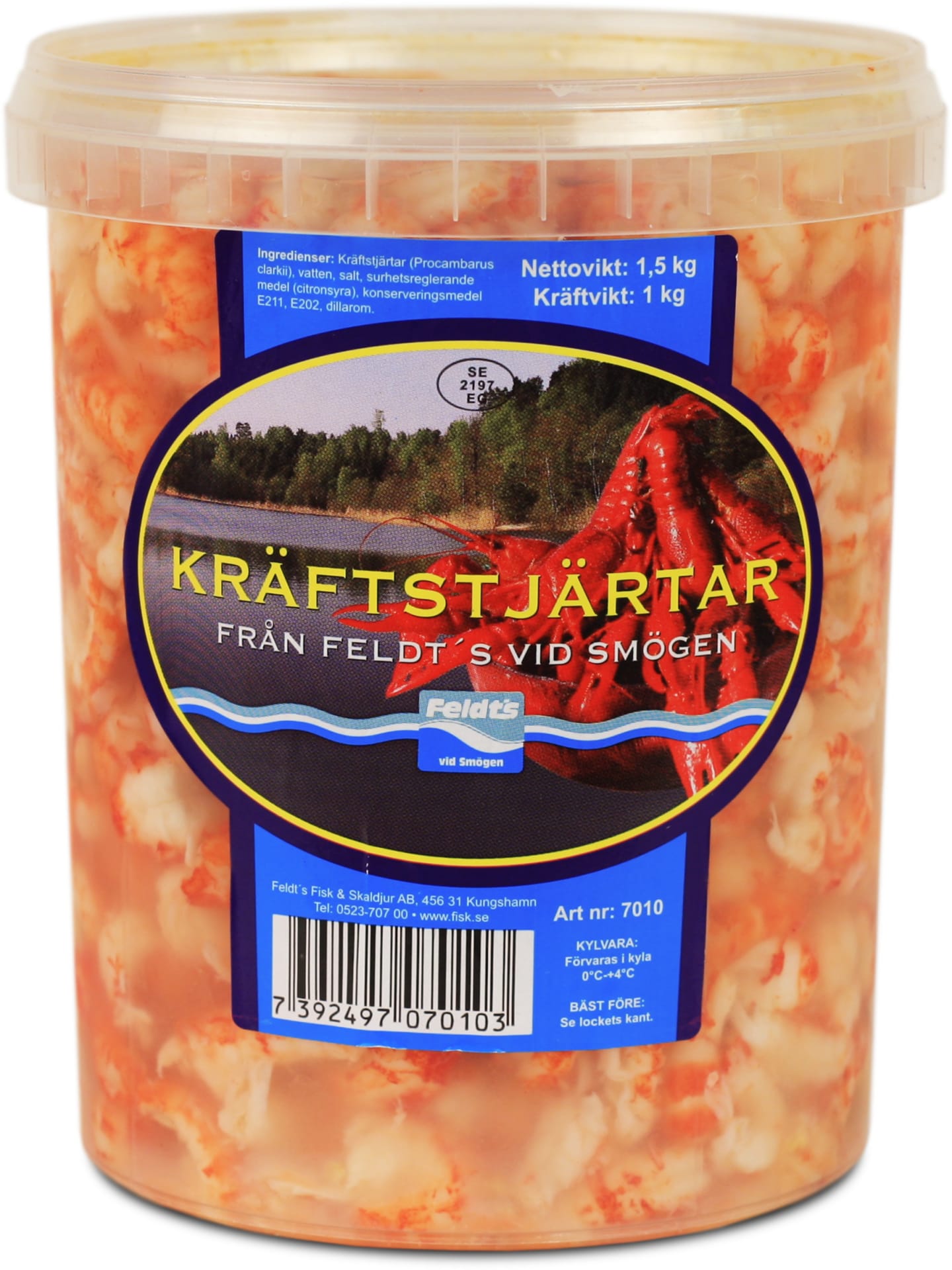 Kräftstjärt i lake 1kg - Bild 1 av 2