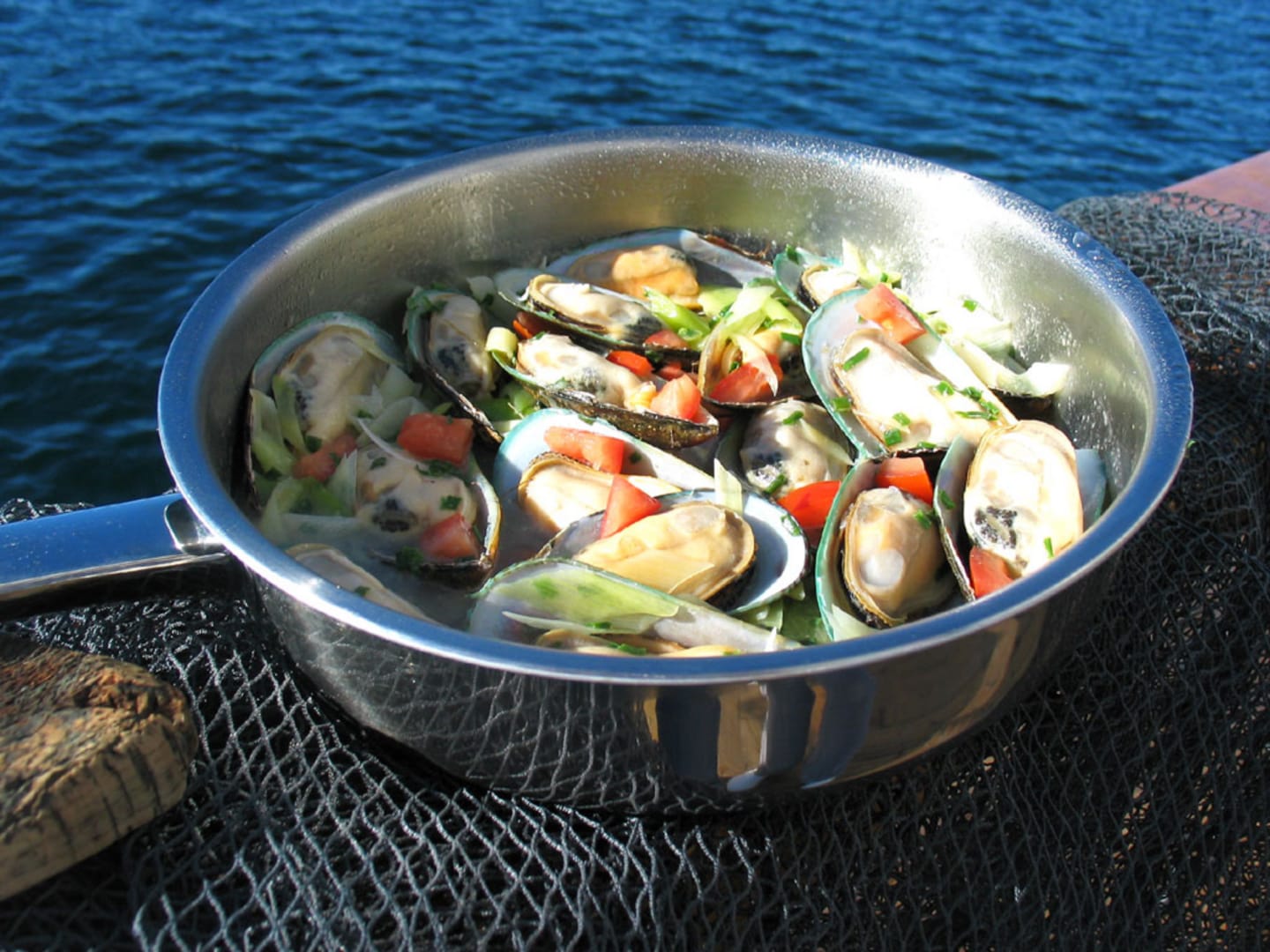 Grönmusslor 1/2 skal 1kg - Bild 1 av 2