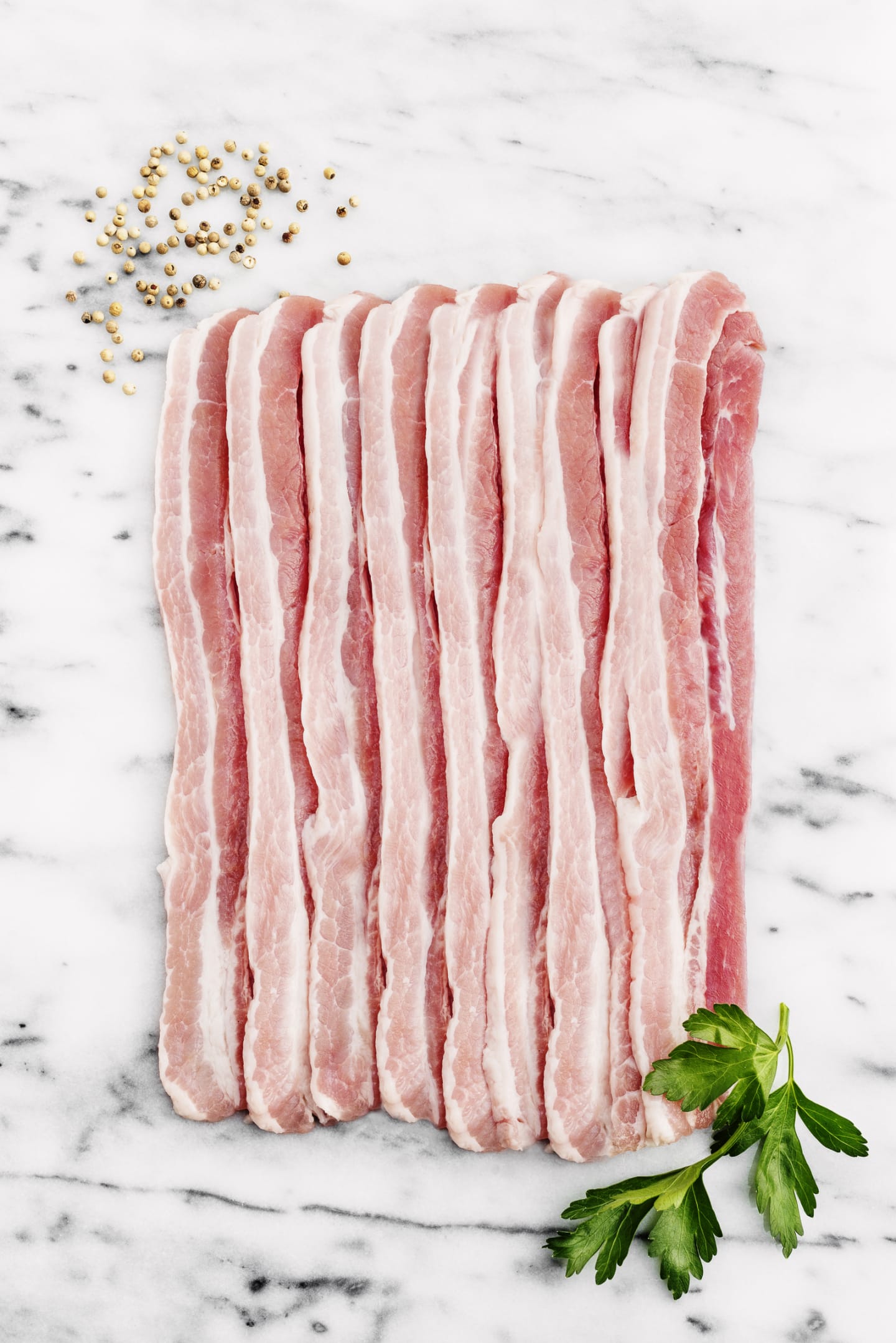 Sidfläsk rimmad skivad 2,5kg