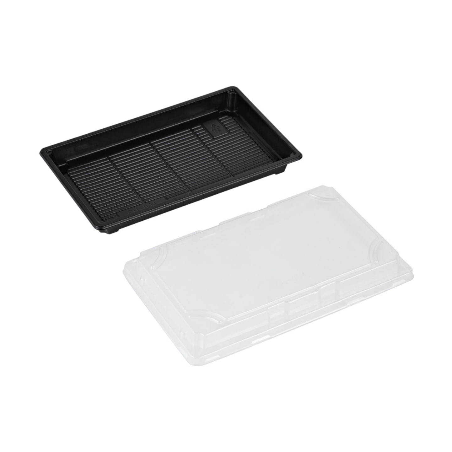 Sushiform lock svart 600ml 100st