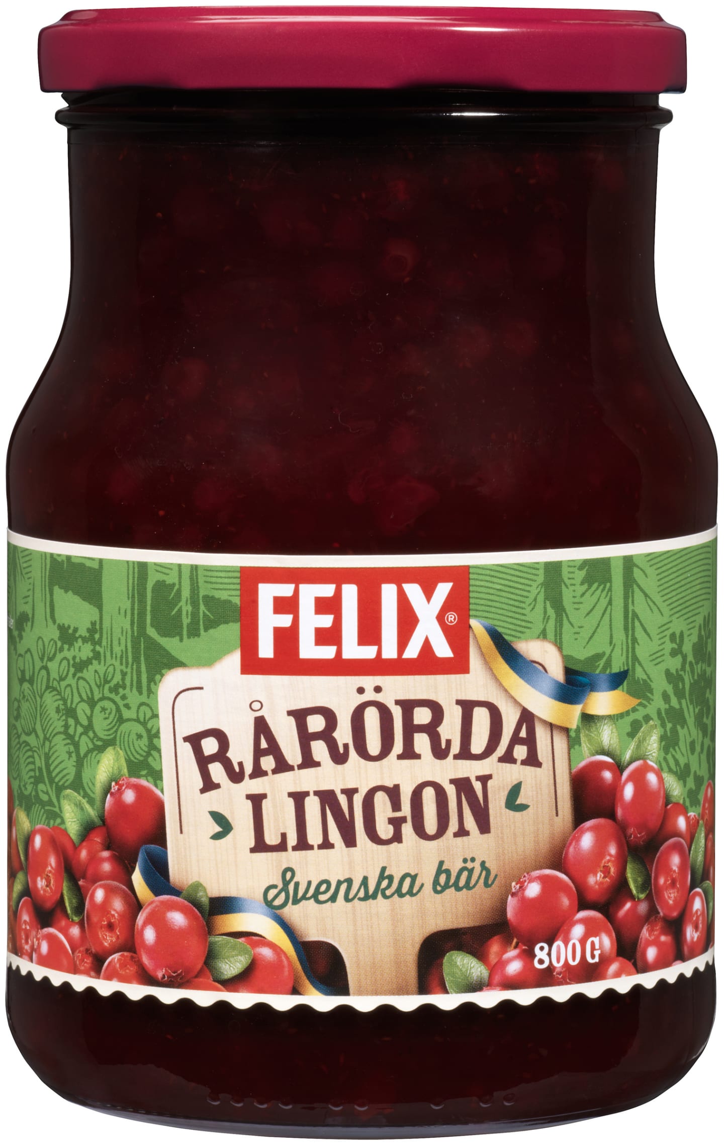 Lingonsylt rårörd 800g - Bild 1 av 1